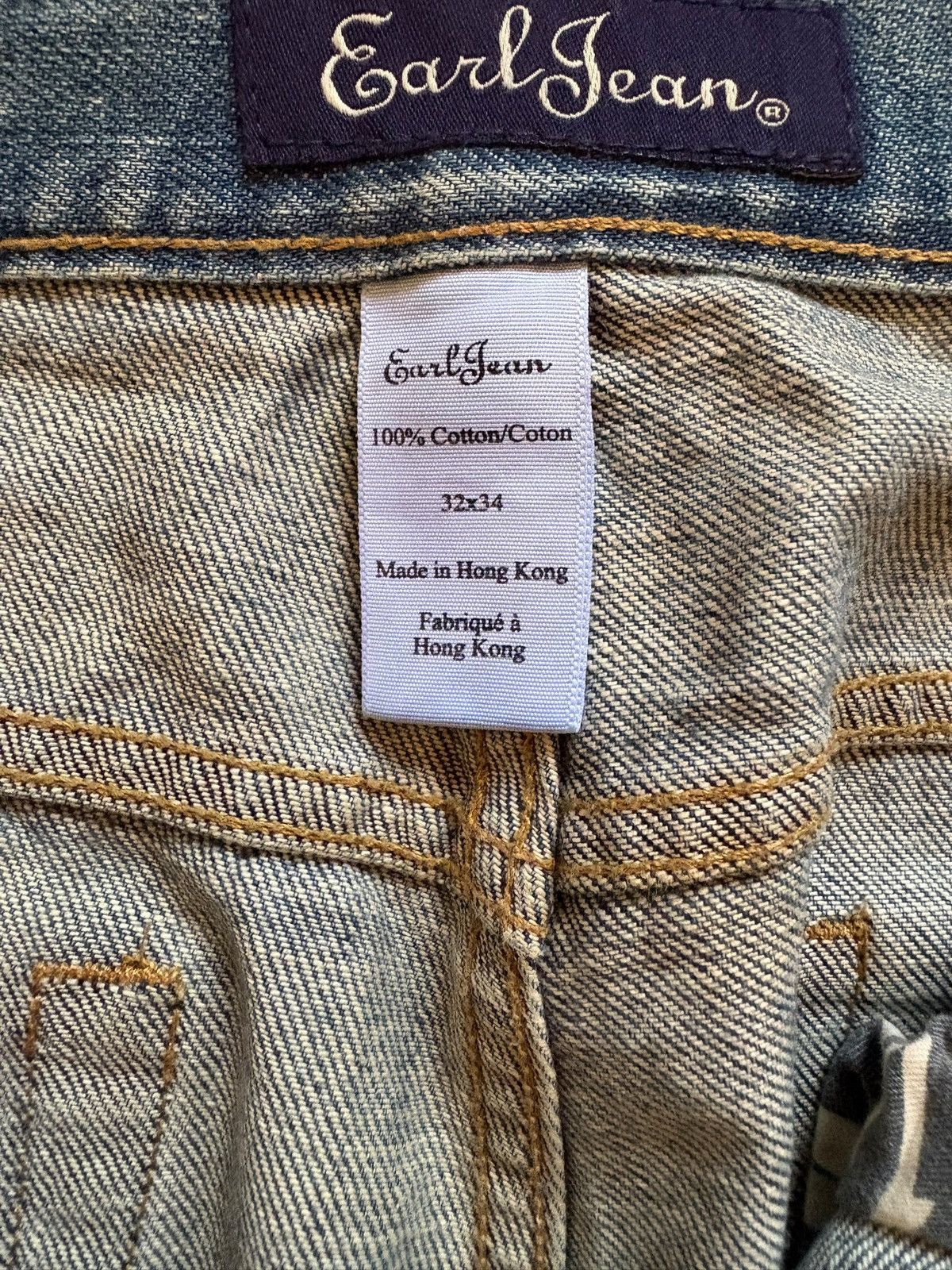 Japanese Brand Vintage Japanese Brand Mud Wash Patched Flare Jeans Size US 34 / EU 50 - 9 Thumbnail