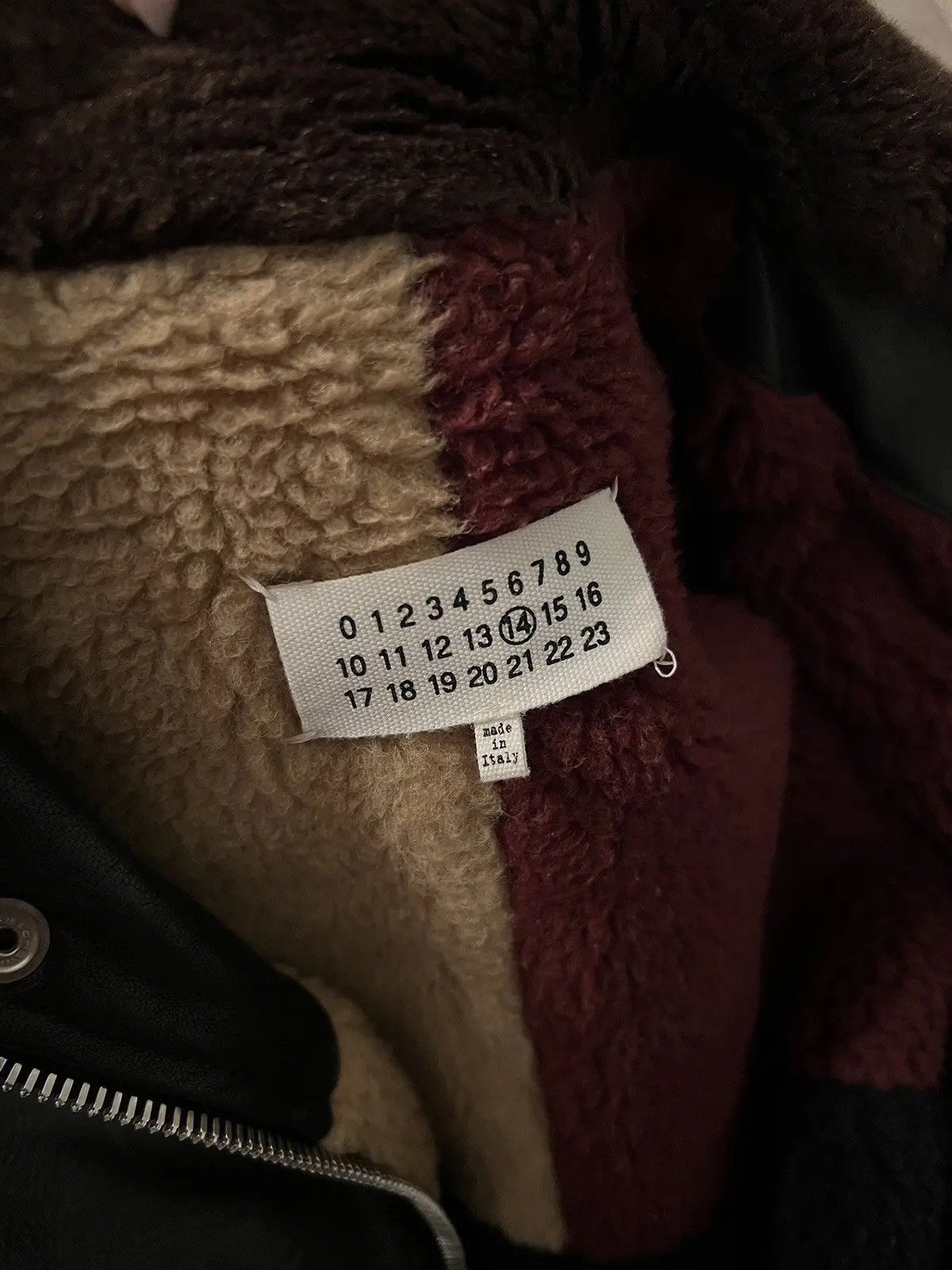 Maison Margiela Maison Margiela Faux Shearling Flight Leather Jacket Size US S / EU 44-46 / 1 - 8 Thumbnail
