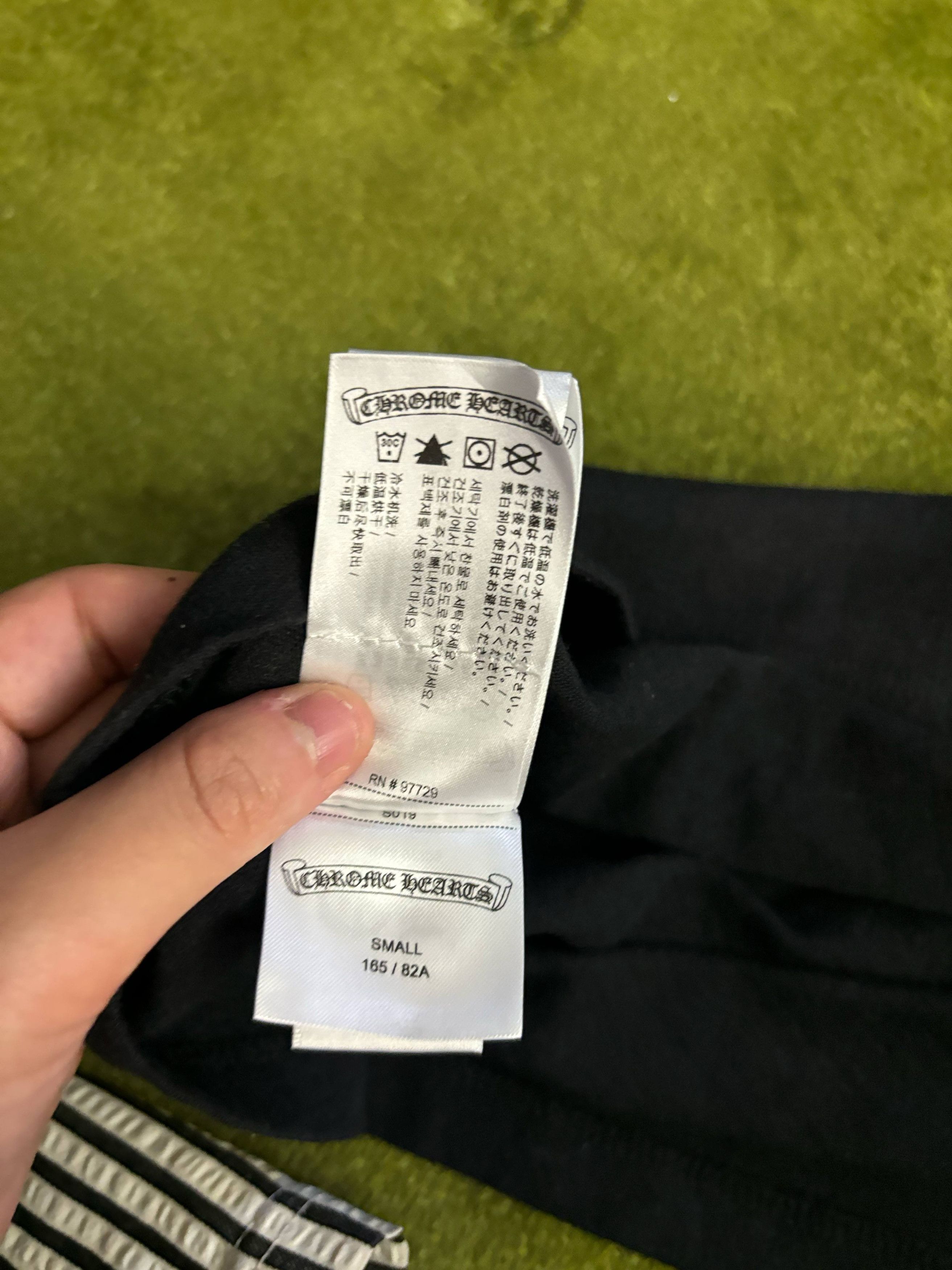 Chrome Hearts CHROME HEARTS Vintage Black Scroll Logo Short Sleeve Size S / US 4 / IT 40 - 13 Thumbnail