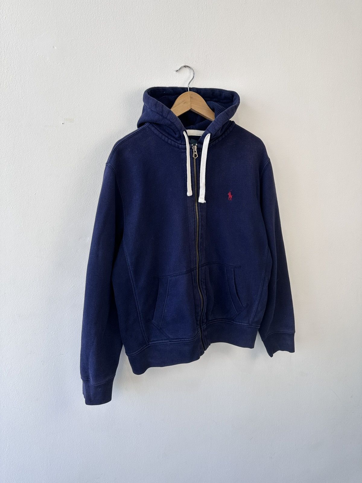 Polo Ralph Lauren Polo Ralph Lauren Full Zip Hoodie Pony Large Waffle Lined Size US L / EU 52-54 / 3 - 3 Thumbnail