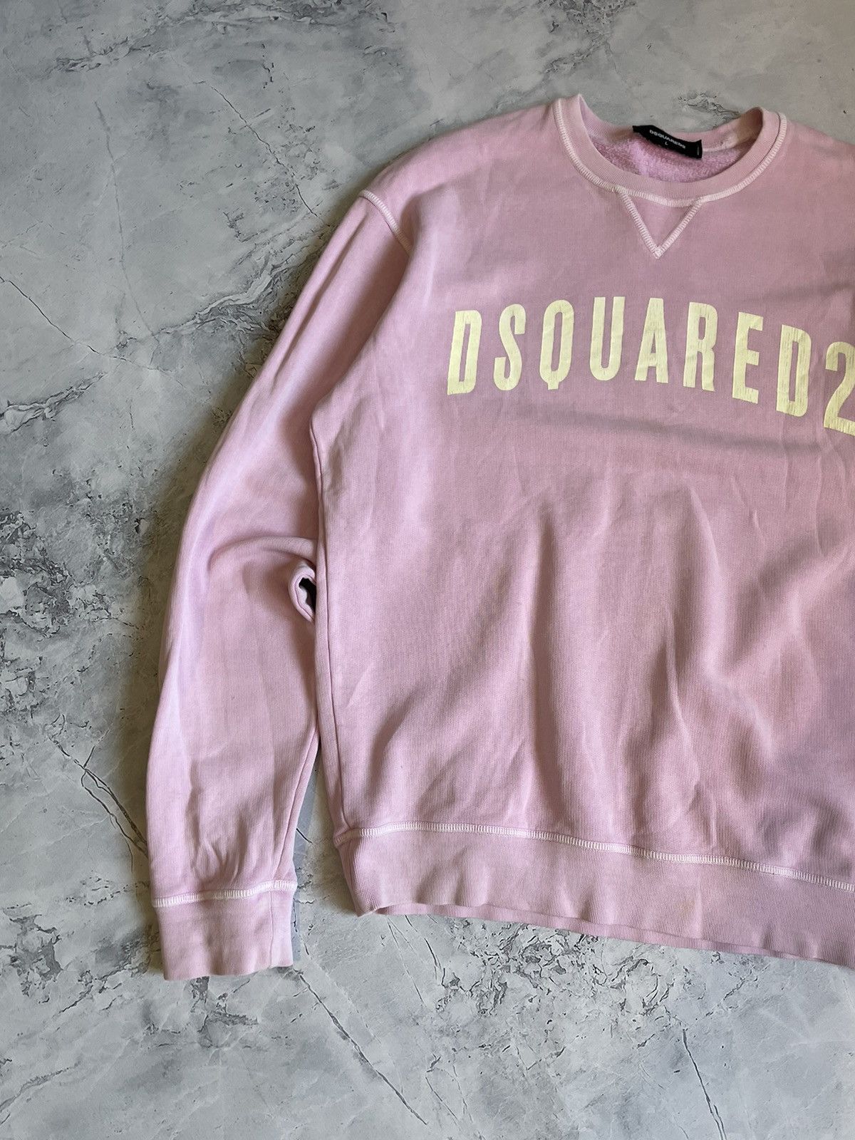 Dsquared2 Dsquared2 Sweatshirt Big Logo Pink Size US L / EU 52-54 / 3 - 5 Thumbnail