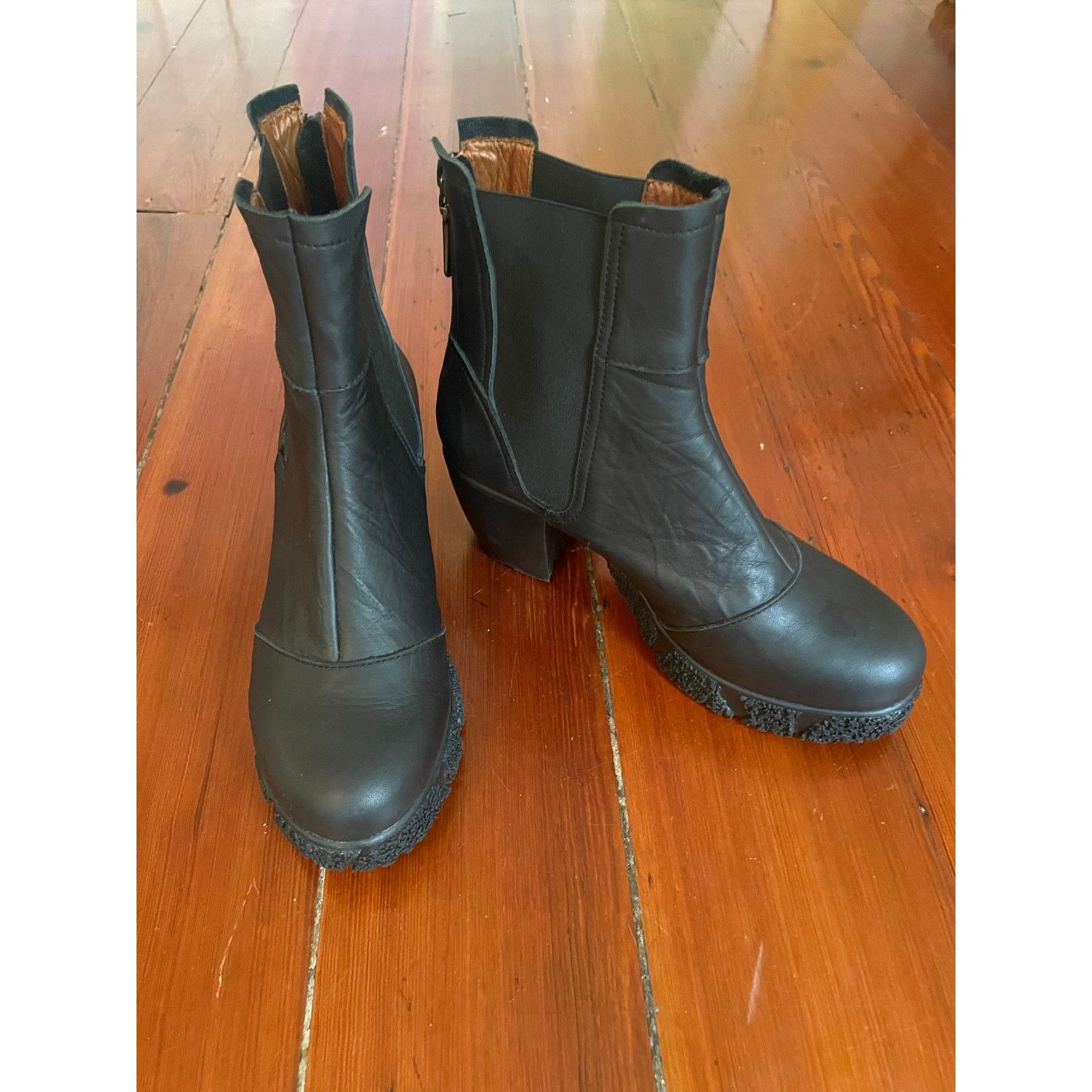 Other Sergio Tomani Women's Chelsea Platform Boots EU 38 US 7.5–8 Size US 8 / IT 38 - 2 Thumbnail