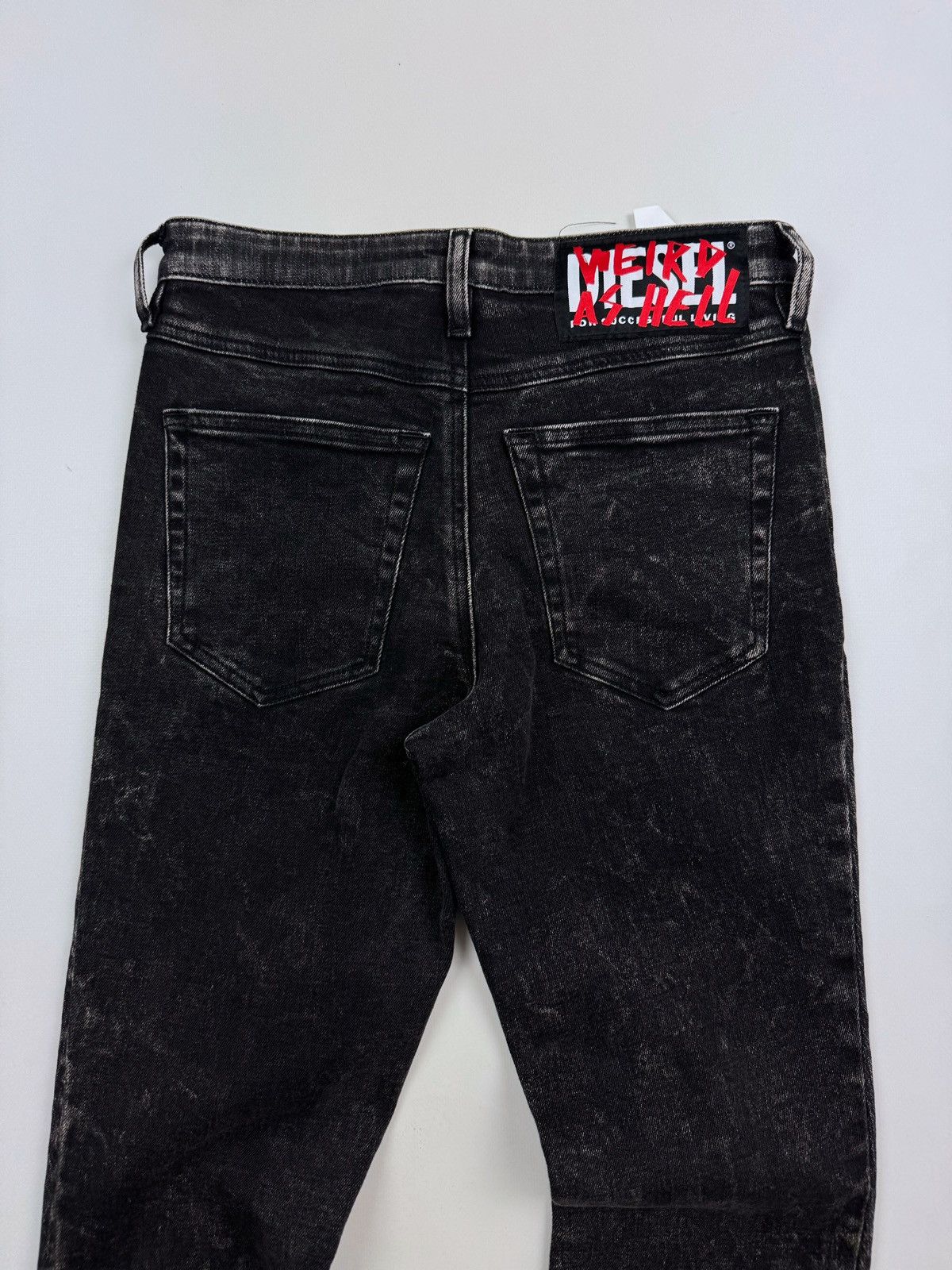 Diesel New! Diesel Babhila Skinny Washed Black Women’s Jeans Size 28" / US 6 / IT 42 - 15 Thumbnail
