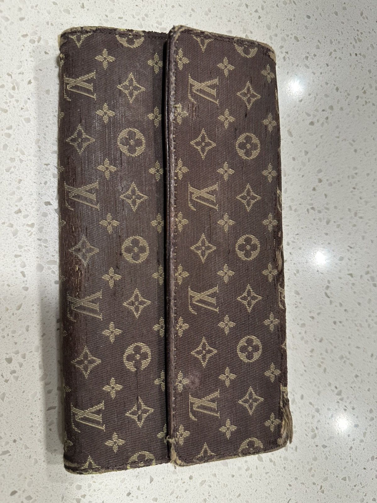 Louis Vuitton LOUISVUITTON SARAH MINILIN MONOGRAM CANVASBIFOLD LONG WALLET Size ONE SIZE - 1 Thumbnail