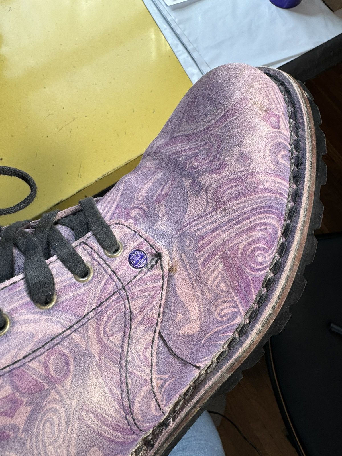 Prince × Timberland Purple Reign x Timberland Prince Purple Boots Size US 9 / IT 39 - 7 Thumbnail