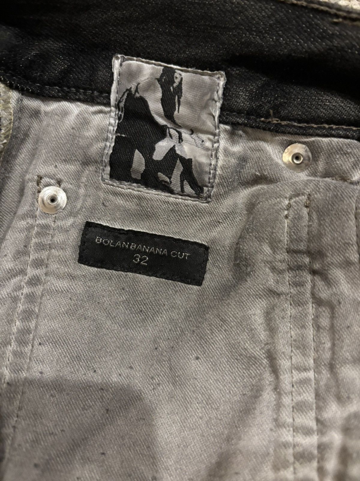 Rick Owens RICK OWENS FW22 BOLAN BANANA Size US 32 / EU 48 - 9 Thumbnail