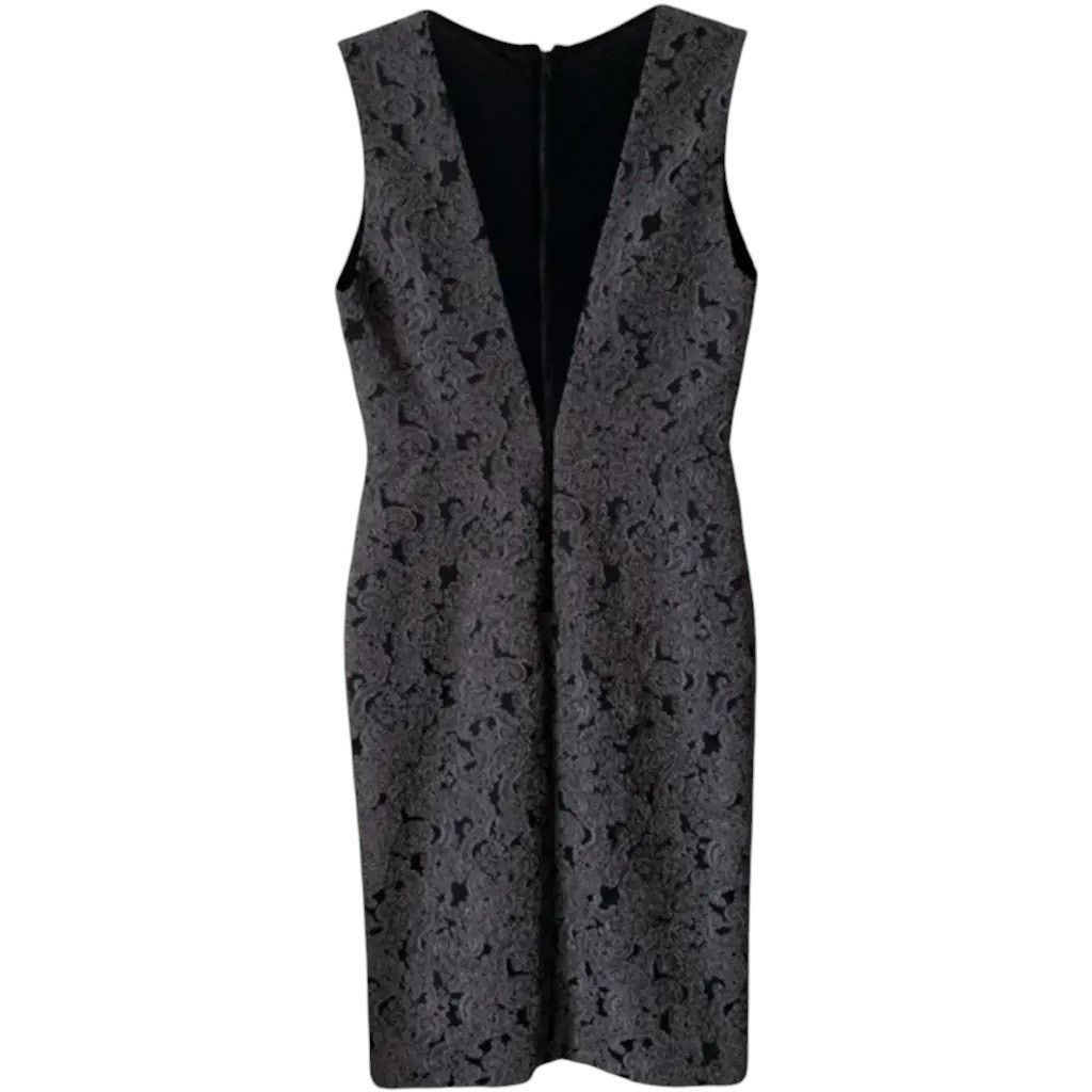 Alice + Olivia ALICE + OLIVIA Black Lace Pattern Mini Dress, US0 SRP: $500 Size XS / US 0-2 / IT 36-38 - 2 Thumbnail