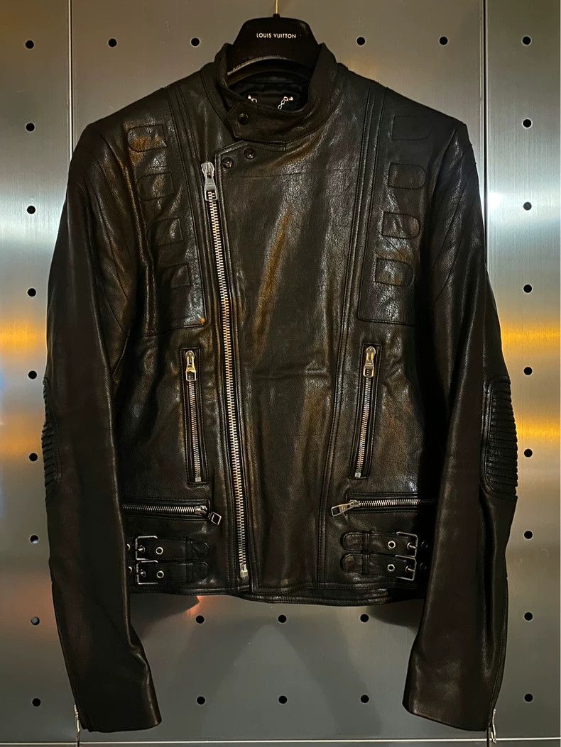Louis Vuitton Louis Vuitton Ceiling Buffalo leather heavy duty motorcycl Size US S / EU 44-46 / 1 - 1 Thumbnail