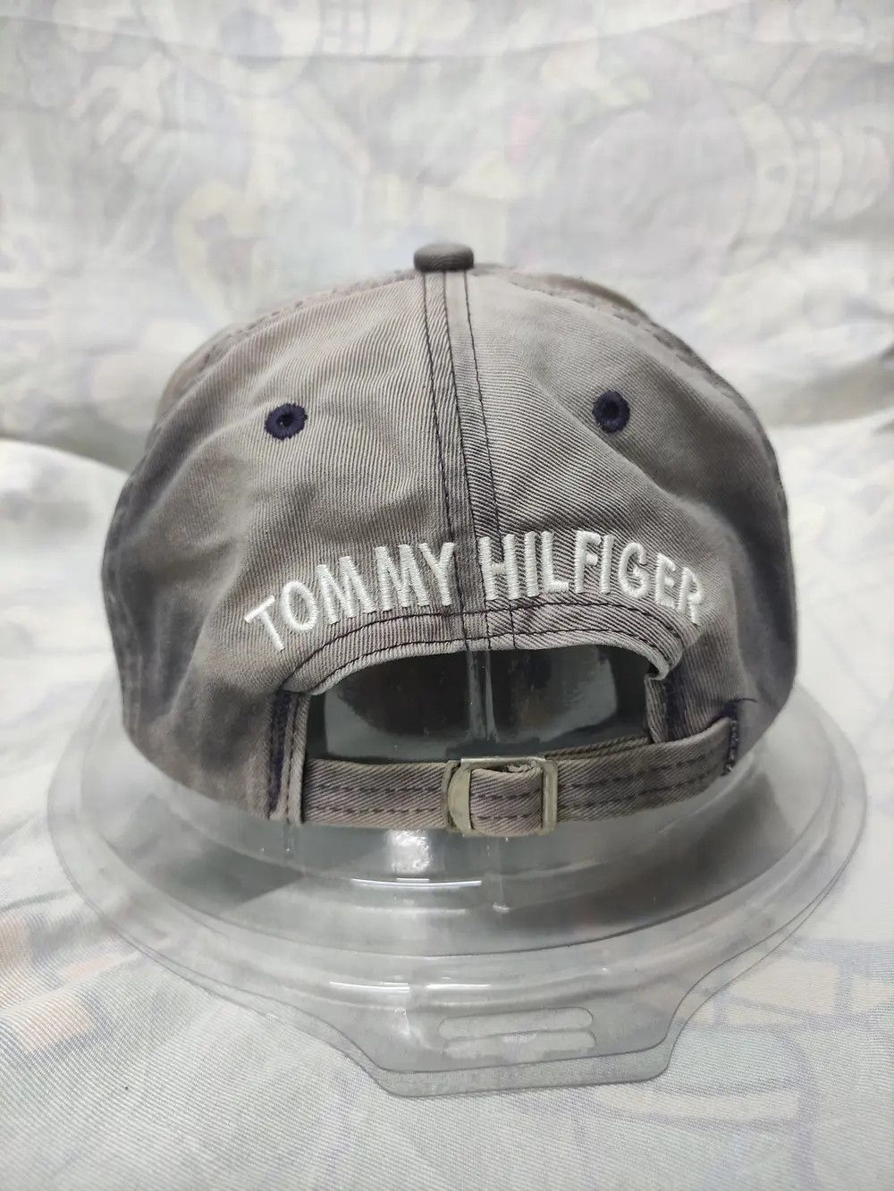 Tommy Hilfiger × Vintage TOMMY HILFIGER VINTAGE CAP DISTRESSED SUNFADED Size ONE SIZE - 5 Thumbnail