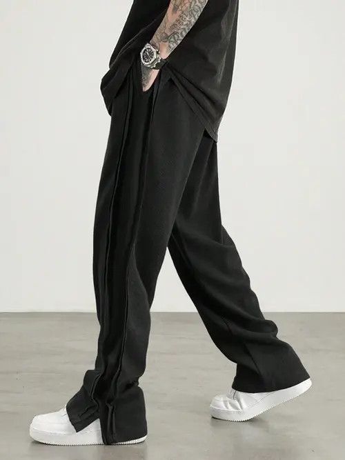 Japanese Brand × Vintage Straight fit casual classic sweatpants big rope Size US 32 / EU 48 - 4 Thumbnail
