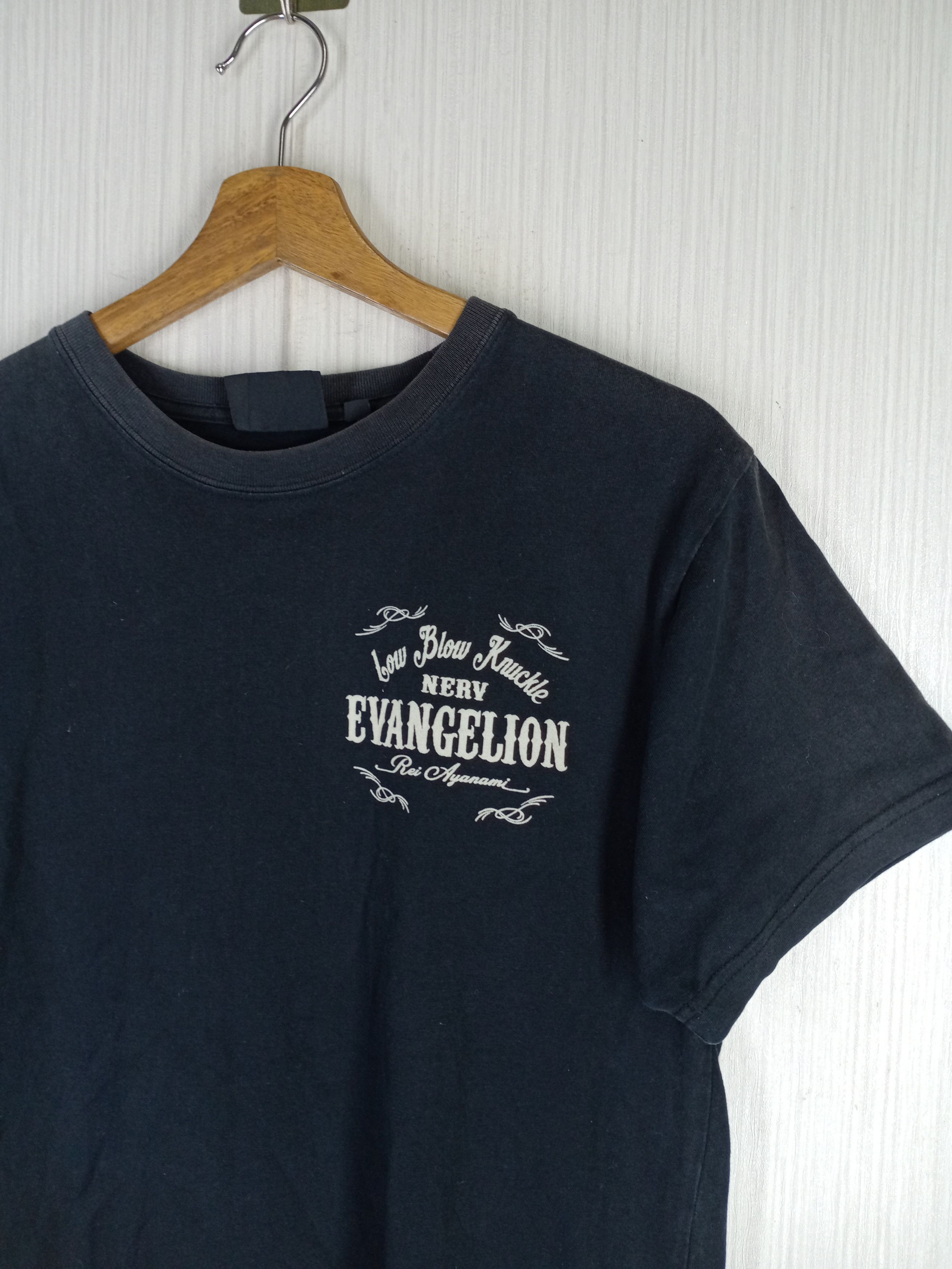 Anime Rare Low Blow Knuckle Nervous Evangalion Rei Ayanami Tshirt Size US M / EU 48-50 / 2 - 8 Thumbnail