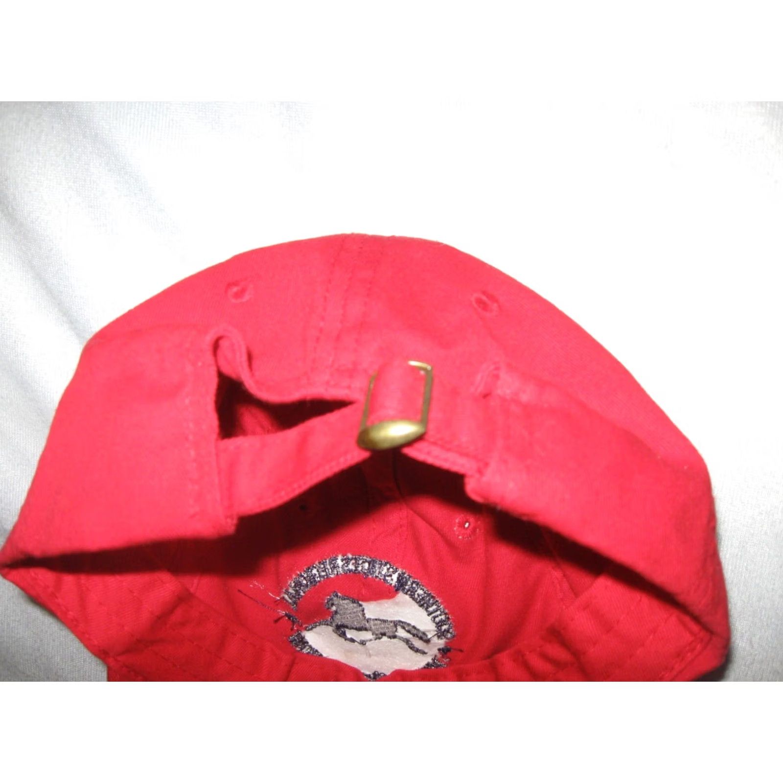 Vintage Hat Mens One Size Red SOUTHERN STATES Regional Morgan Horse Show Cap Adult EQUESTRIAN Size ONE SIZE - 4 Thumbnail