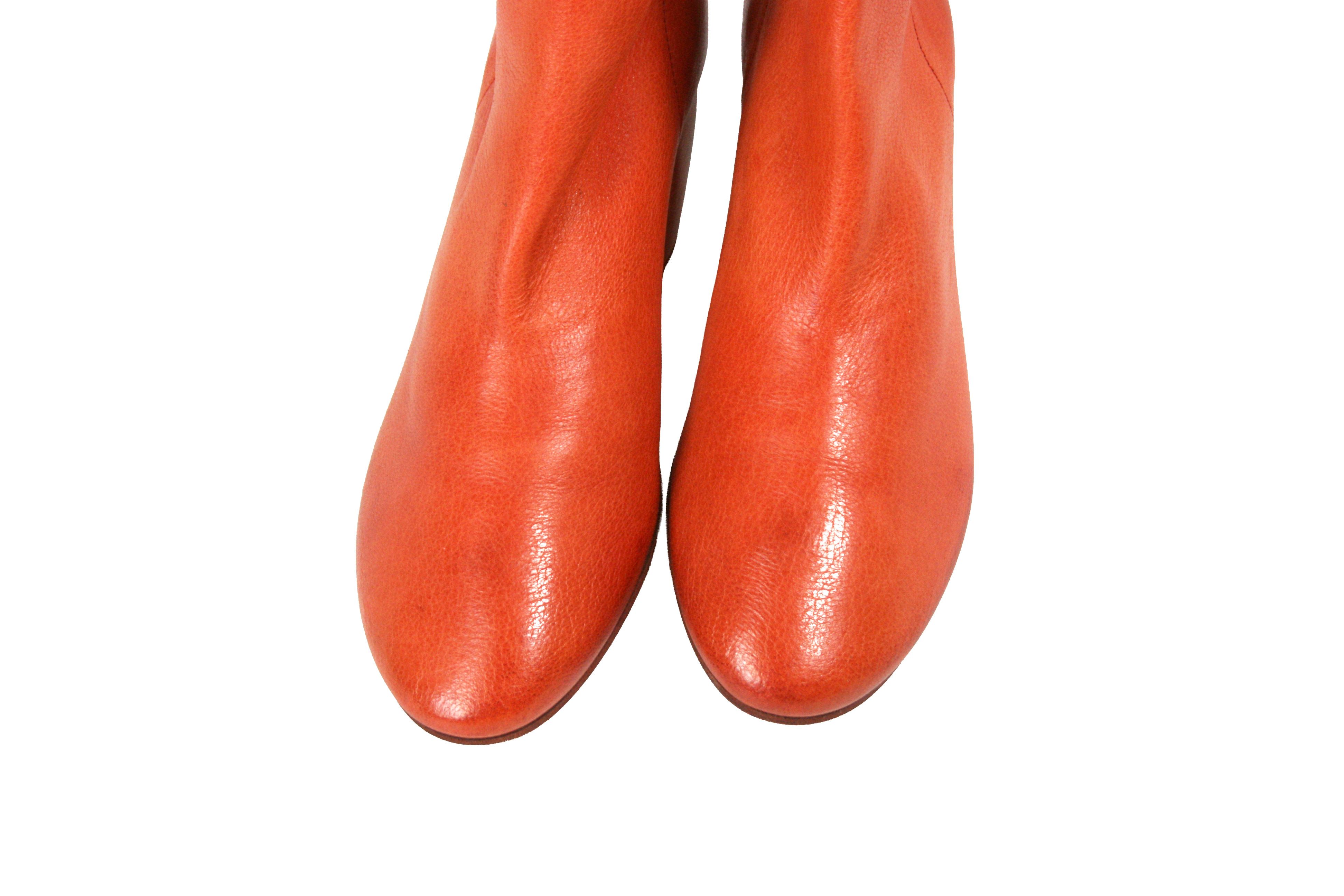 Marsell 2015 Ankle Heeled Leather Boots Size US 7 / IT 37 - 5 Thumbnail