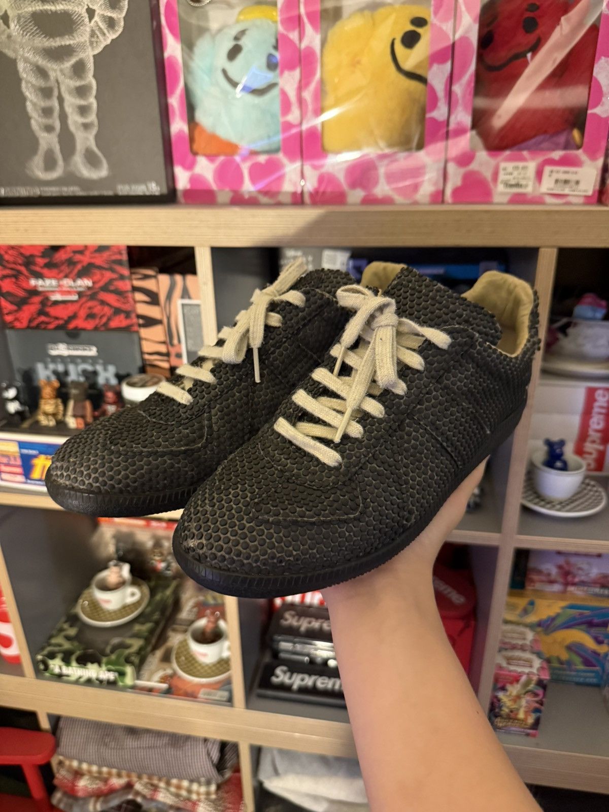 Maison Margiela Maison Margiela GAT Polka Dot Black Python Sneaker Size US 8 / EU 41 - 1 Thumbnail