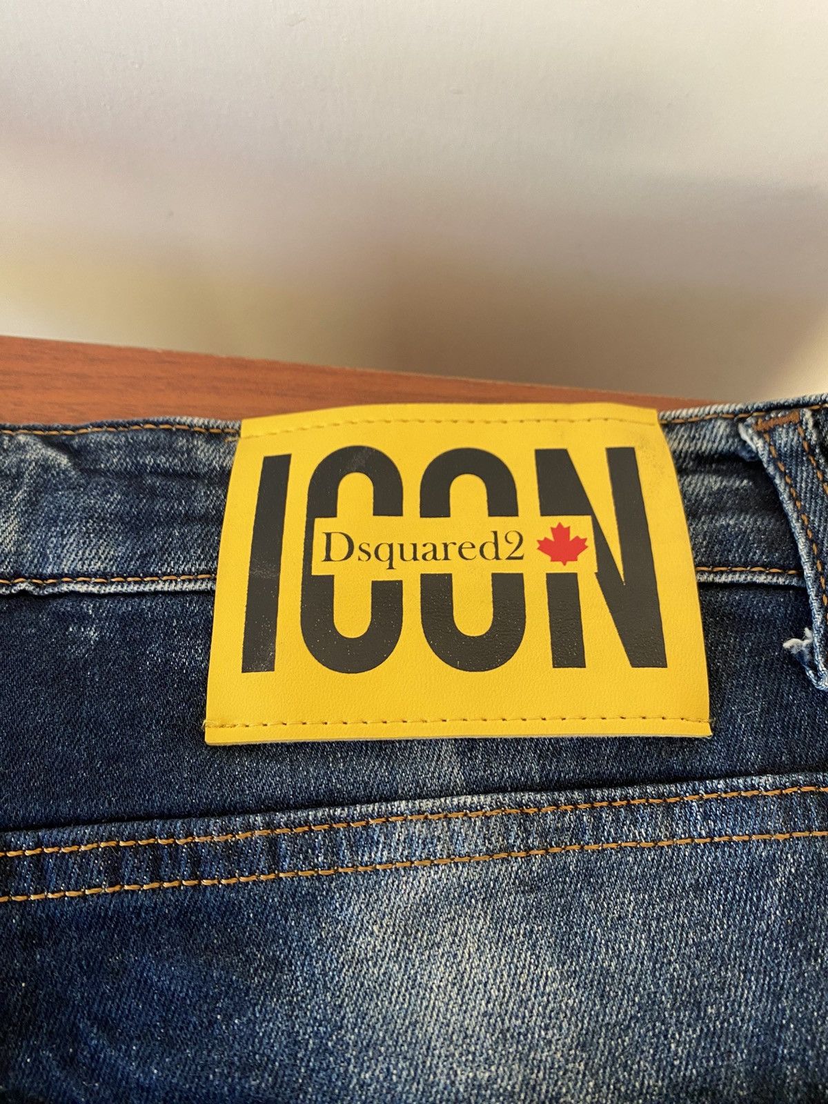 Dsquared2 DS2 Paint Distressed ICON Jeans Size US 34 / EU 50 - 11 Thumbnail