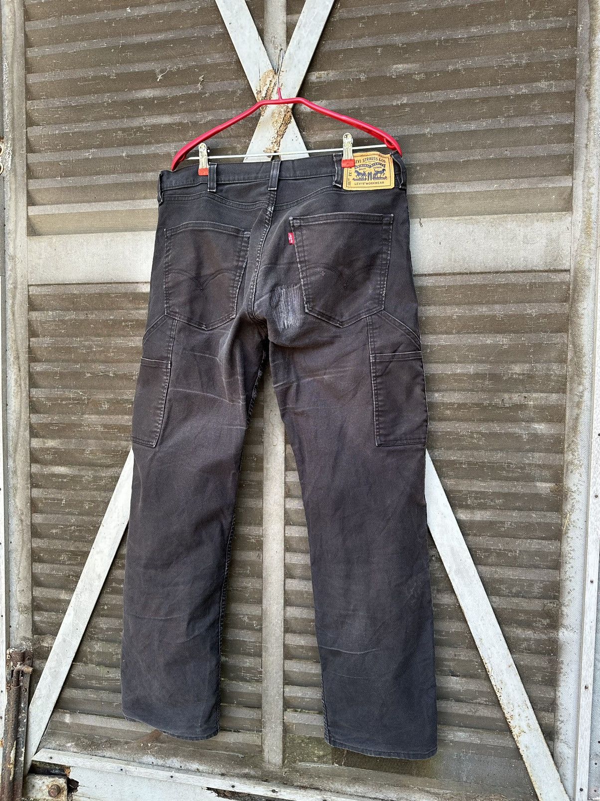 Levi's 👹Vintage Sun Faded Levi’s Carpenter Baggy Jeans Size US 34 / EU 50 - 1 Thumbnail