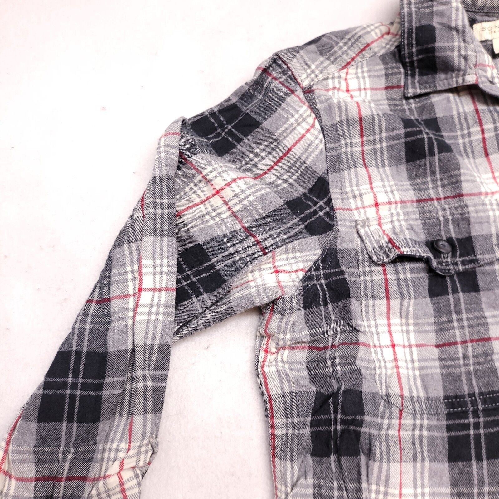Sonoma Sonoma Tartan Flannel Button Shirt Mens Size Medium M Black Size US M / EU 48-50 / 2 - 4 Thumbnail