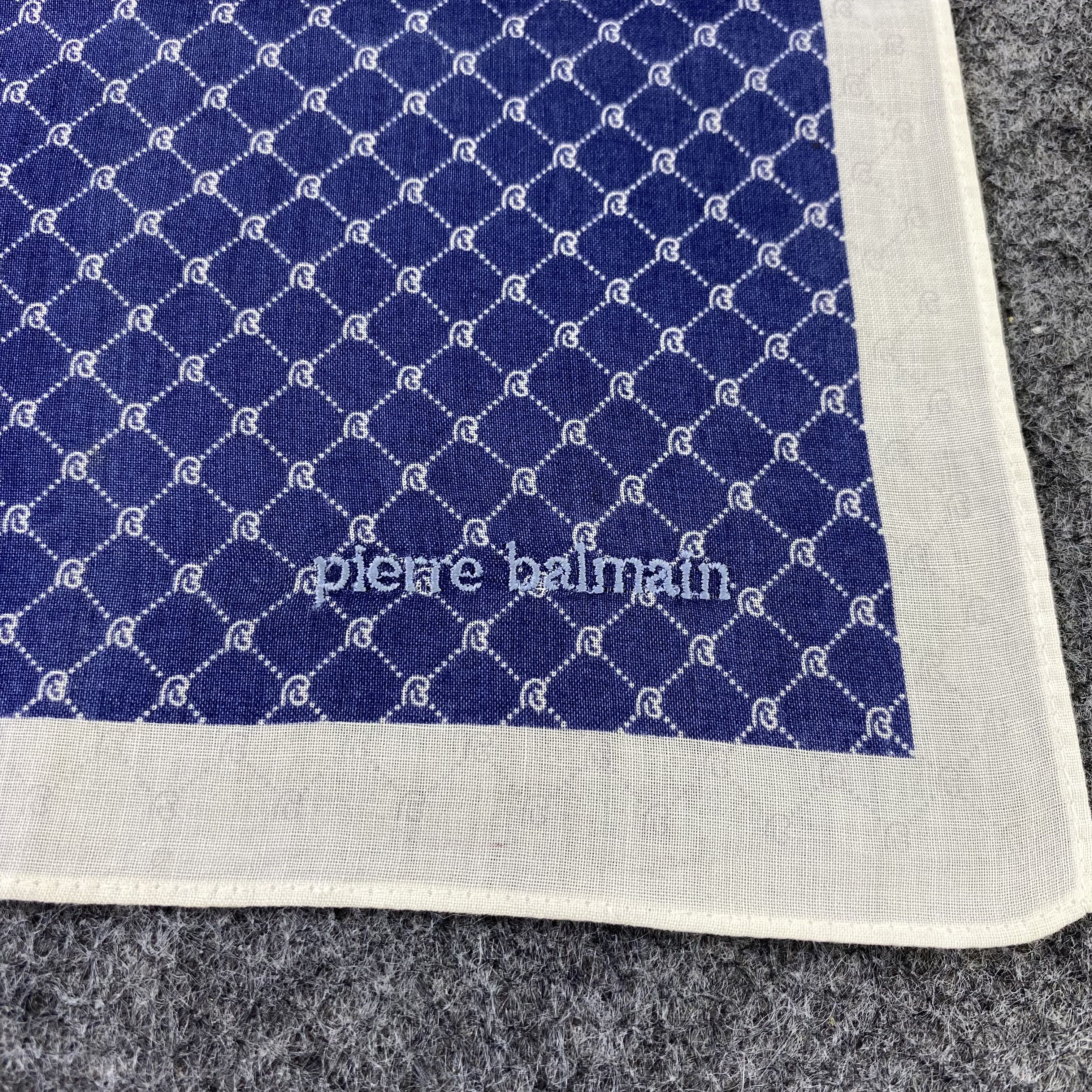 Pierre Balmain Pierre Balmain Handkerchief / Bandana / Neckerchief-B624 Size ONE SIZE - 5 Thumbnail