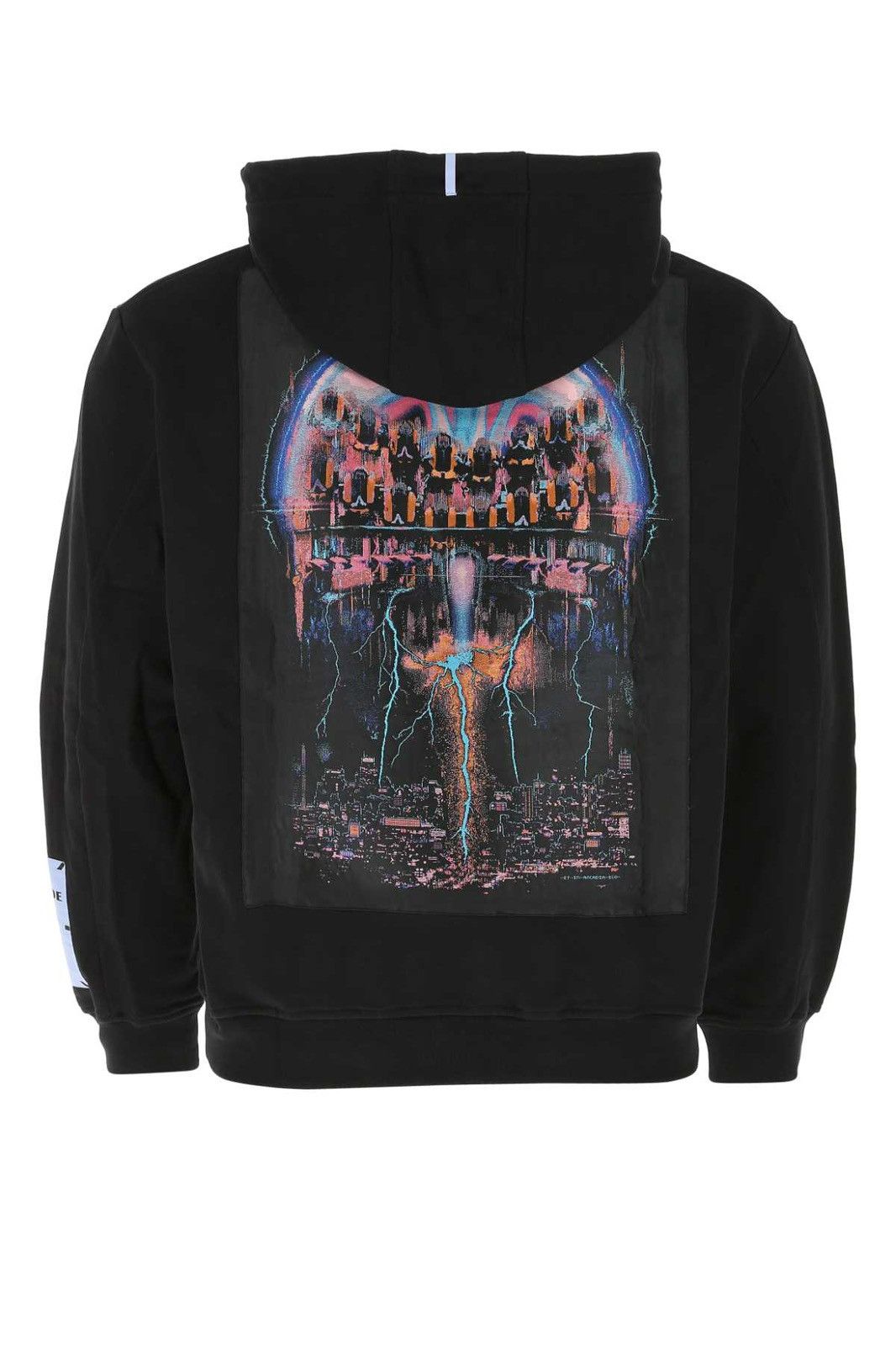 McQ Alexander McQueen MCQ Alexander McQueen Relaxed Hoodie Arcade Patch Dark Black Size US XL / EU 56 / 4 - 3 Thumbnail