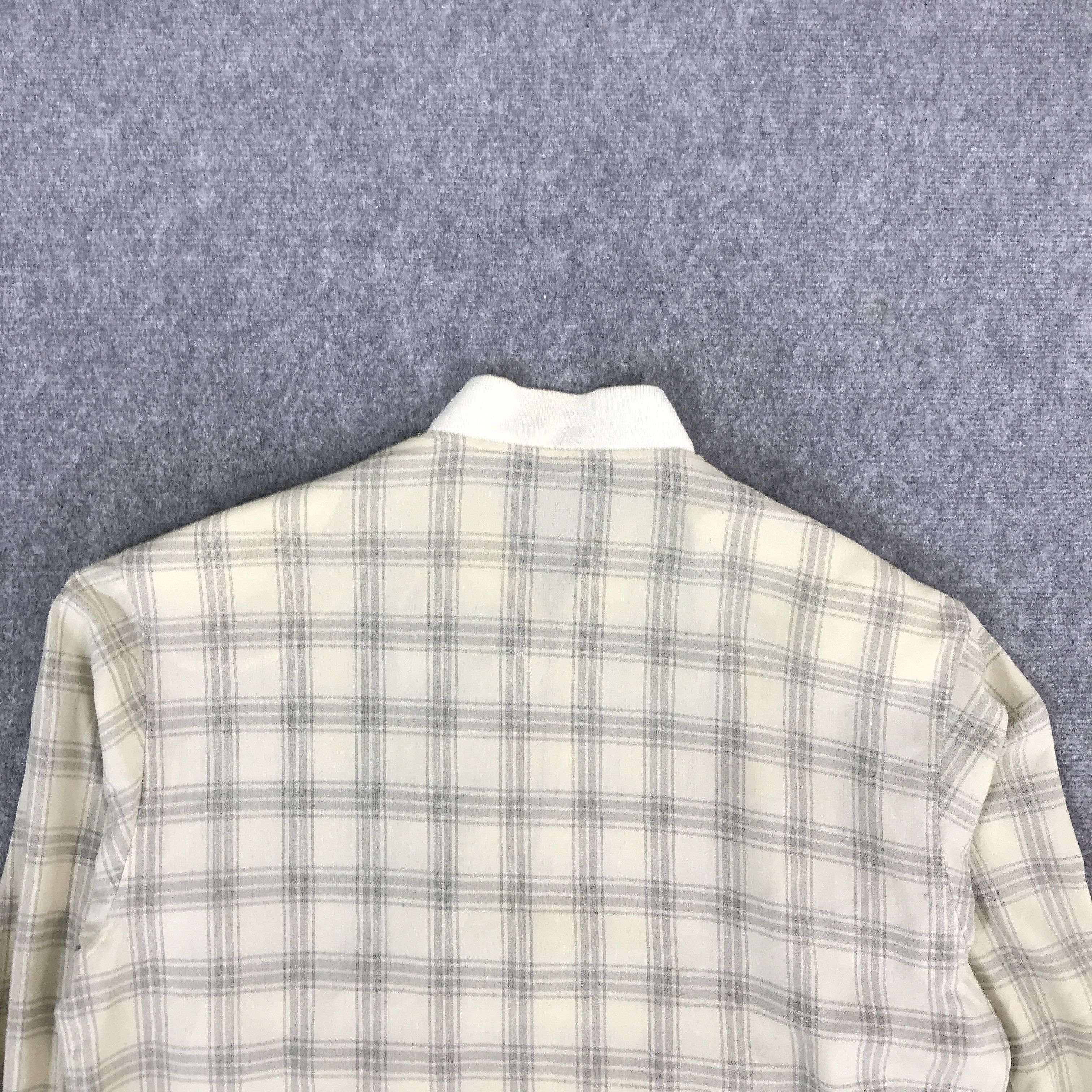 Vintage × Yves Saint Laurent VINTAGE YVESSAINTLAUREN FLANNEL ZIPPER JACKET Size US L / EU 52-54 / 3 - 4 Thumbnail