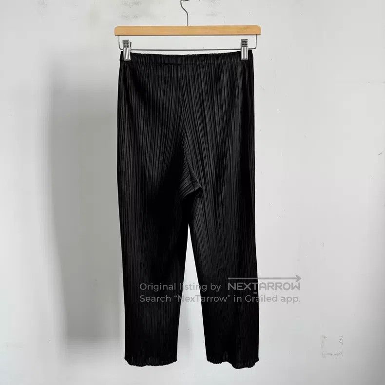 Issey Miyake Issey Miyake size:5 Black Trousers Size 22" - 2 Thumbnail