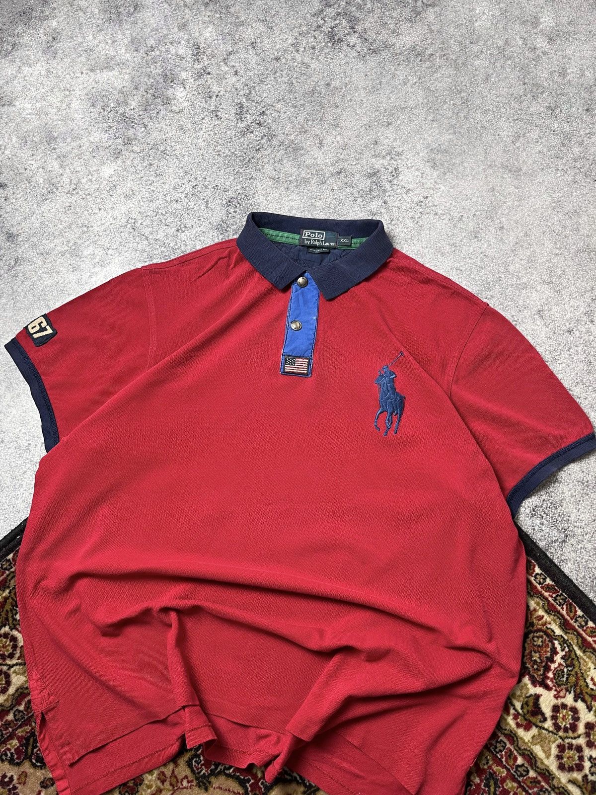 Polo Ralph Lauren 🔥USA RALPH LAUREN POLO RUGBY 90’S T SHIRT CHIEF KEEF Size US M / EU 48-50 / 2 - 3 Thumbnail