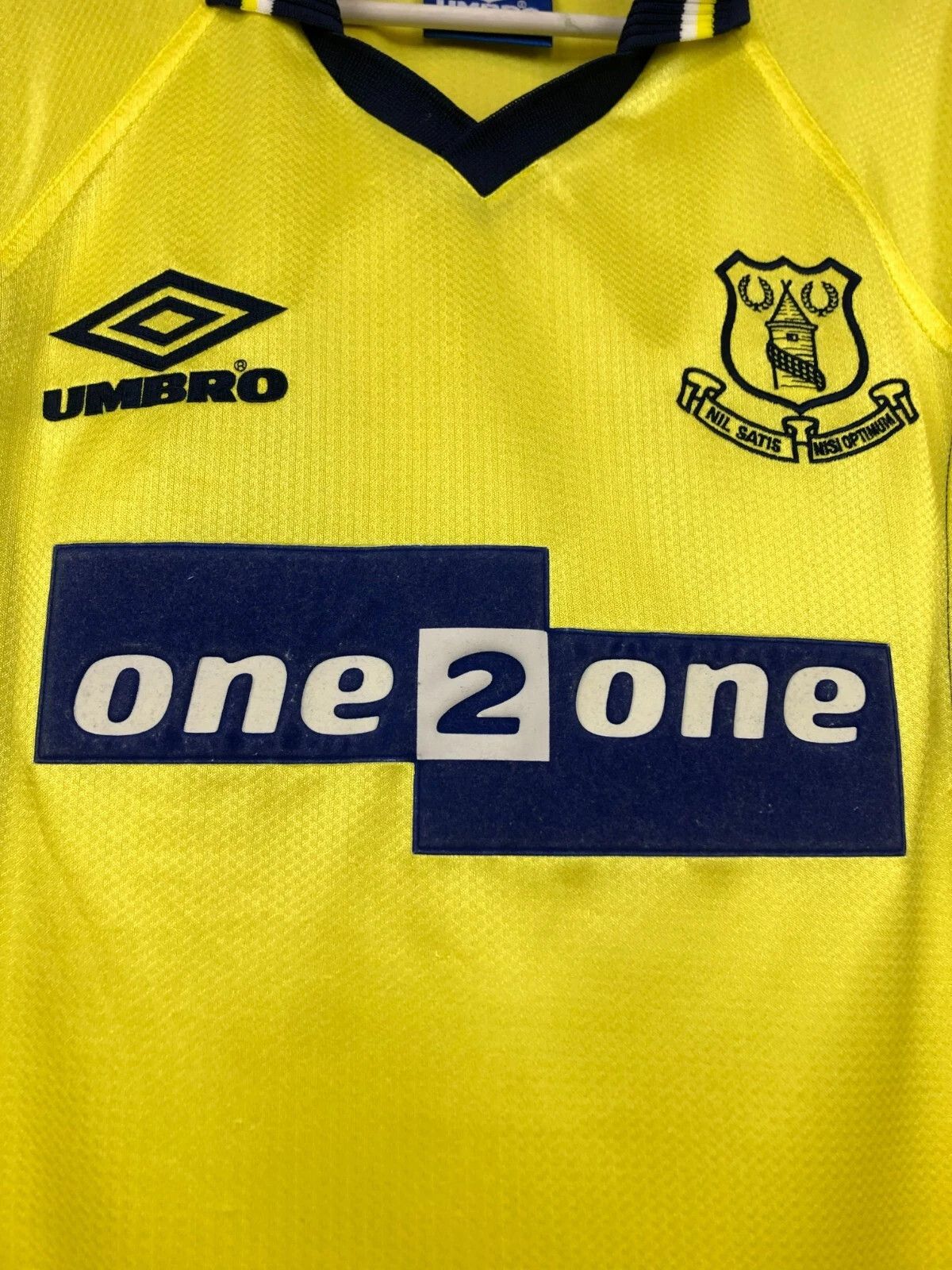 Umbro Everton football Soccer shirt 1998 Jersey Trikot Size XS Size US XS / EU 42 / 0 - 4 Thumbnail