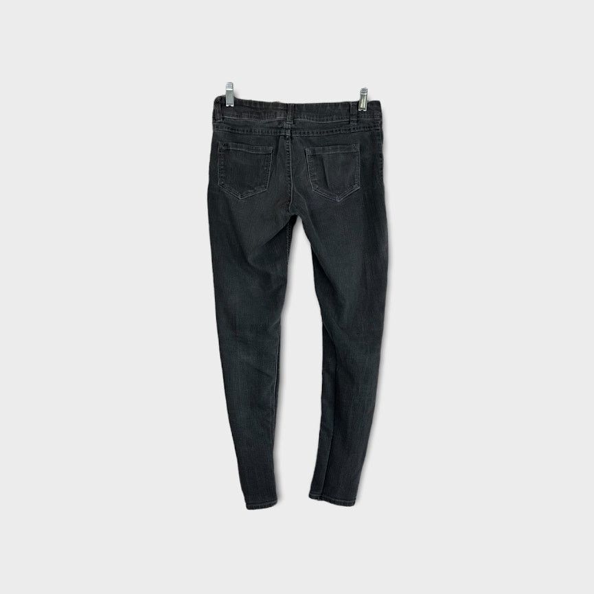 Vintage Mudd | Skinny Jegging Black Faded Rinse | Size 3 Size 26" / US 2 / IT 38 - 6 Thumbnail