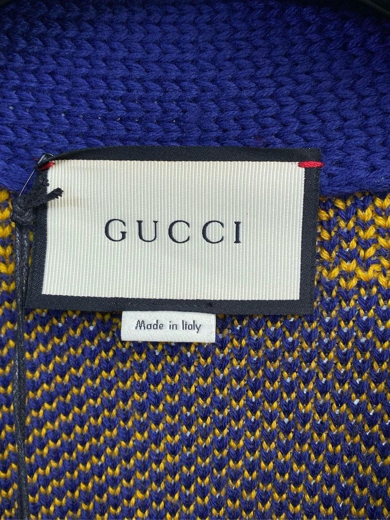 Gucci Gucci Bear Print Knitted Cardigan-2506 Size US S / EU 44-46 / 1 - 3 Thumbnail