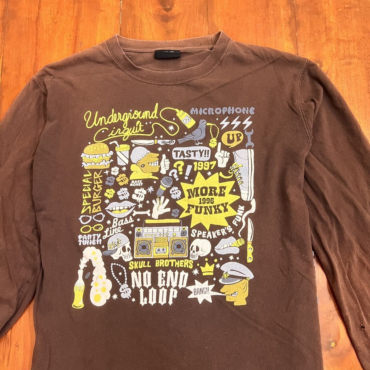 If Six Was Nine Vintage Band Tee Designer design Size US M / EU 48-50 / 2 - 2 Thumbnail