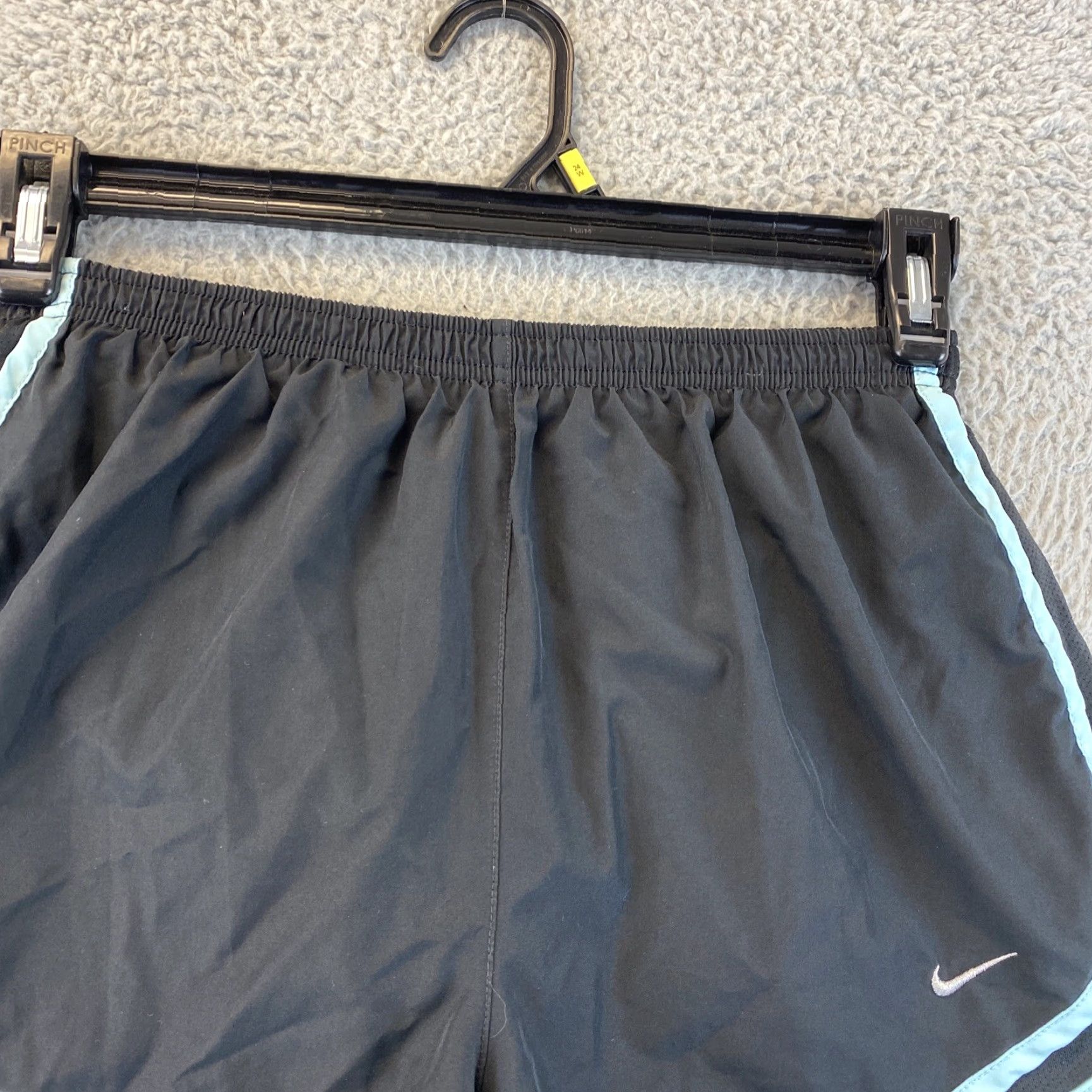 Nike Nike Women's M Running Training Shorts Black Turquoise / 84-58 Size 32" / US 10 / IT 46 - 3 Thumbnail