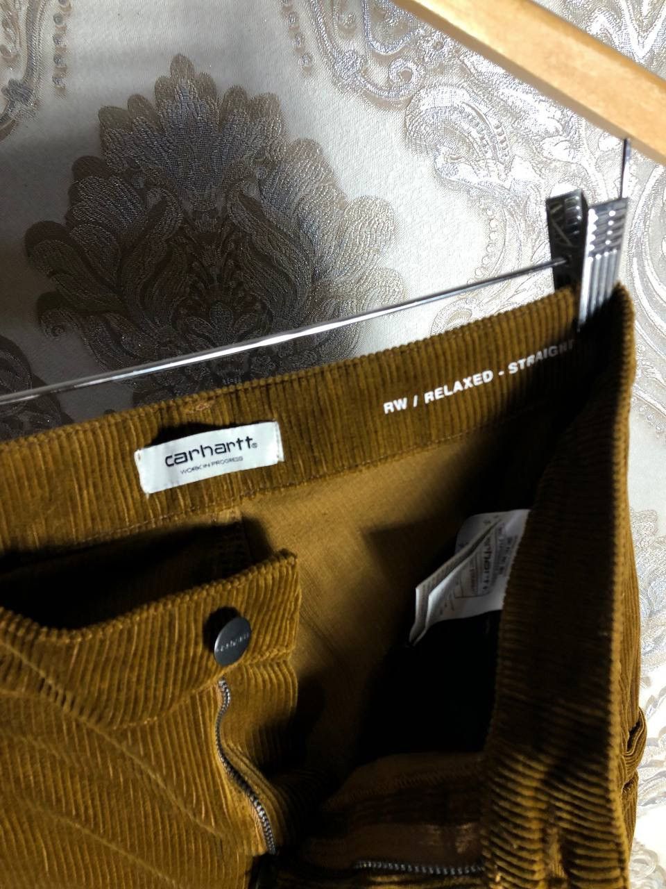Carhartt Wip VINTAGE CARHARTT WIP VELVET DESIGNER PANTS JAPAN STYLE 90s Size 26" / US 2 / IT 38 - 8 Thumbnail
