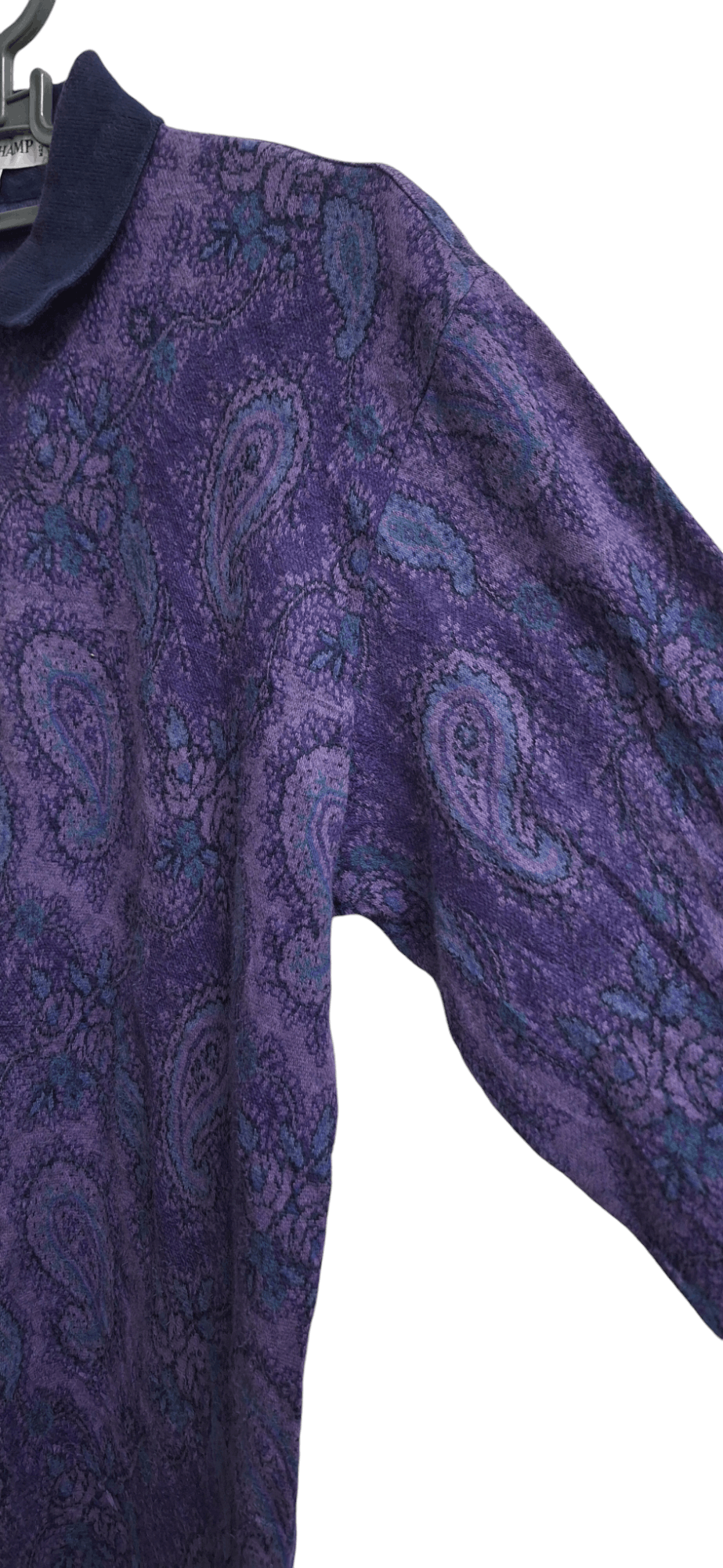Longchamp × Vintage Vintage Longchamp Paris Paisley Wool Cotton Size US M / EU 48-50 / 2 - 4 Thumbnail