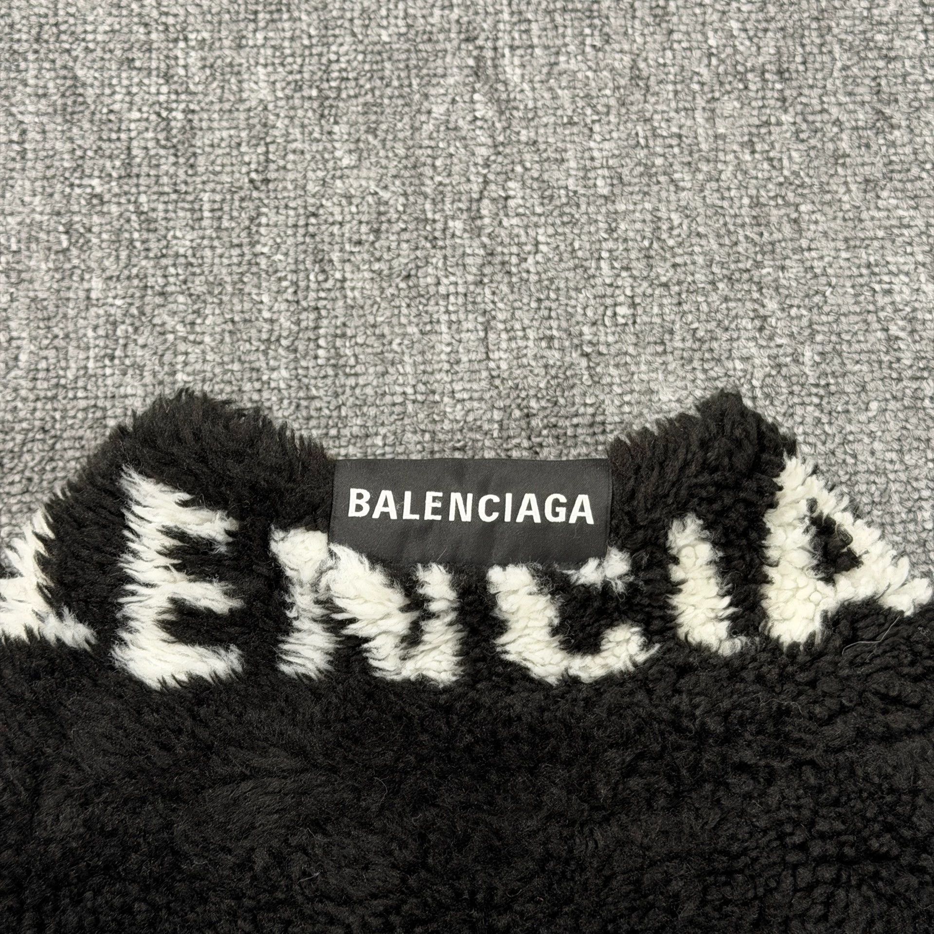 Balenciaga Balenciaga Black Reversible FleeceAll-Over Print Size M / US 6-8 / IT 42-44 - 6 Thumbnail