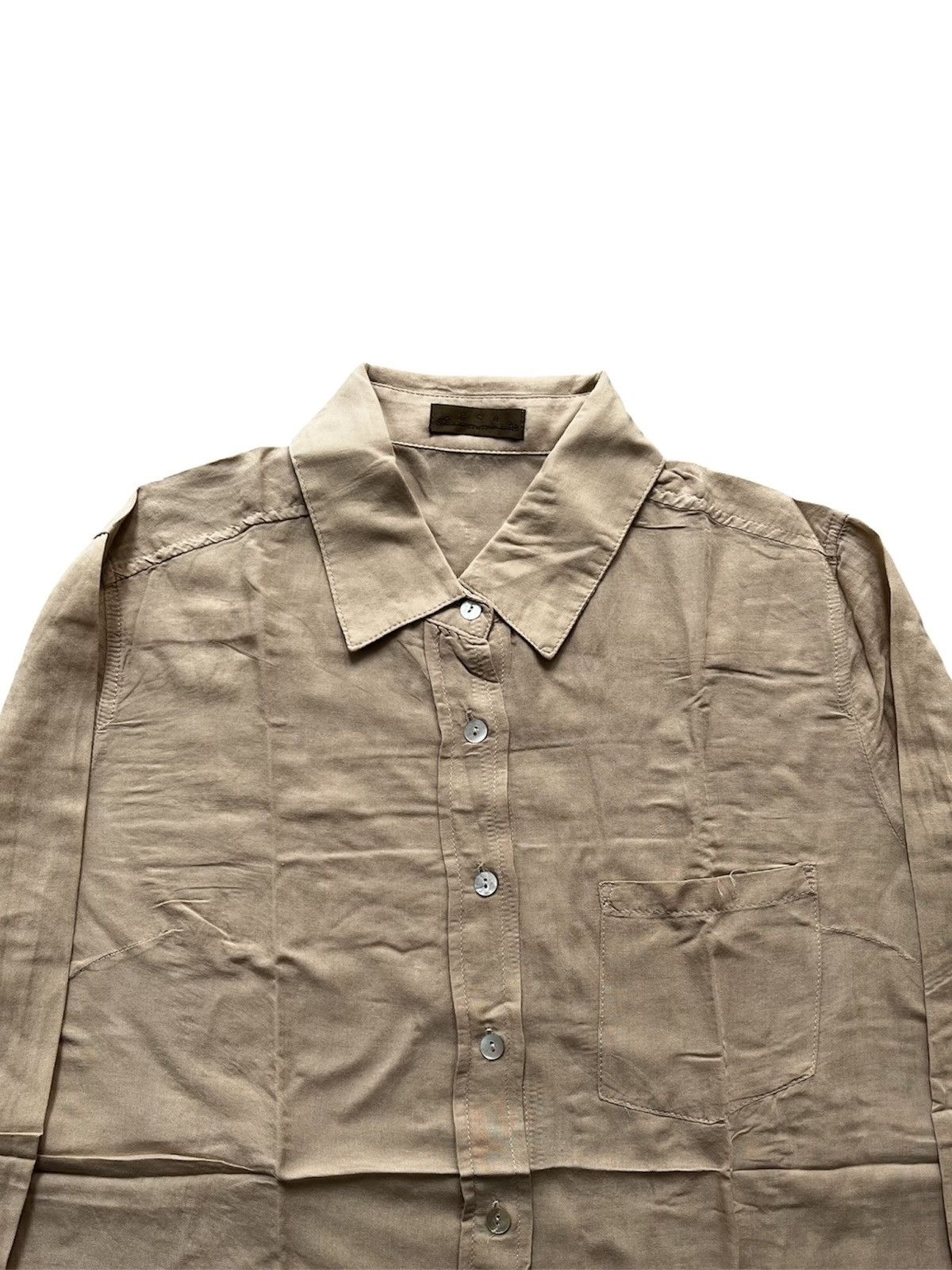 Japanese Brand 2000s Japanese Archive Goa Linen Shirt Size M / US 6-8 / IT 42-44 - 2 Thumbnail