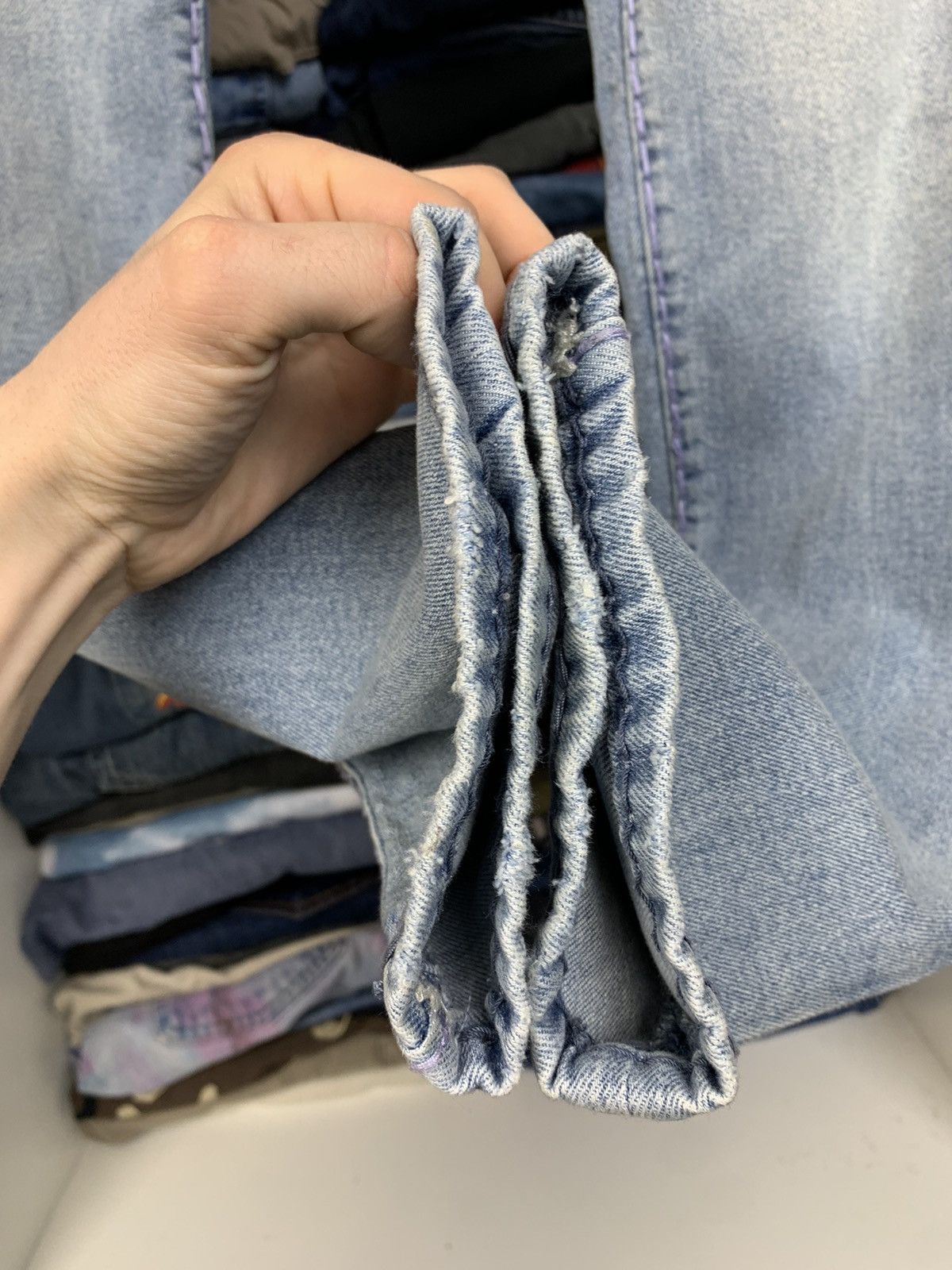 True Religion Rocco Relaxed Skinny Distressed Denim Jeans