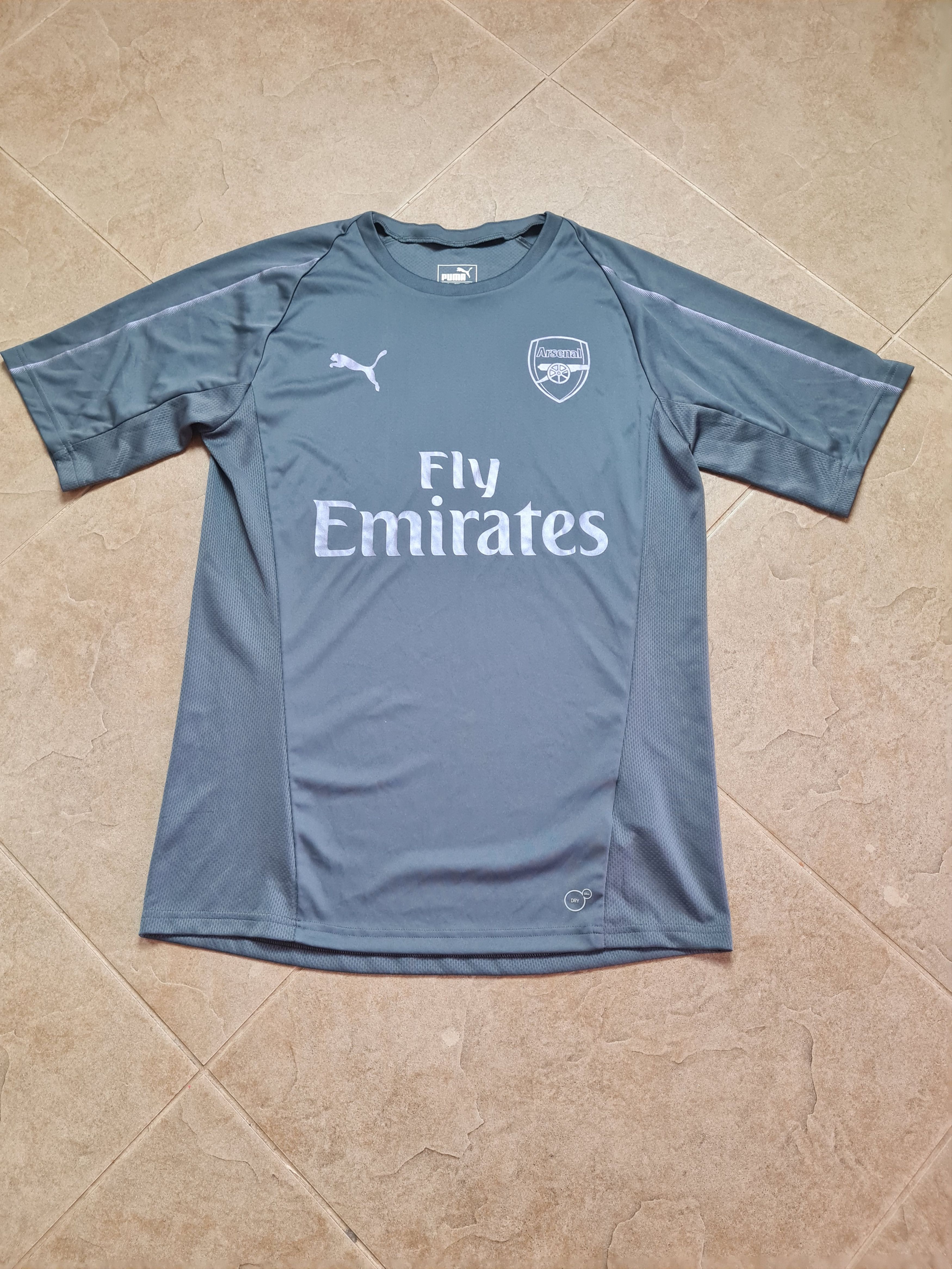 Puma Puma Arsenal Grey Training Football Training Jersey Soccer Size US M / EU 48-50 / 2 - 9 Thumbnail