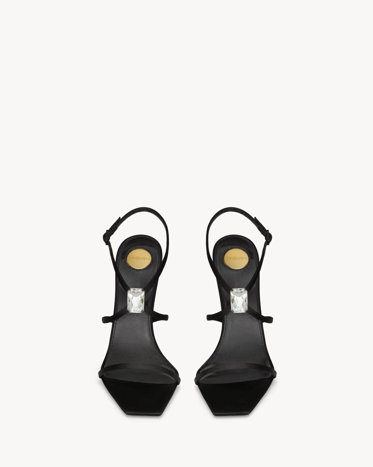 Saint Laurent Paris o1bcso1str0326 Harlow Sandals in Black Size US 8 / IT 38 - 3 Thumbnail