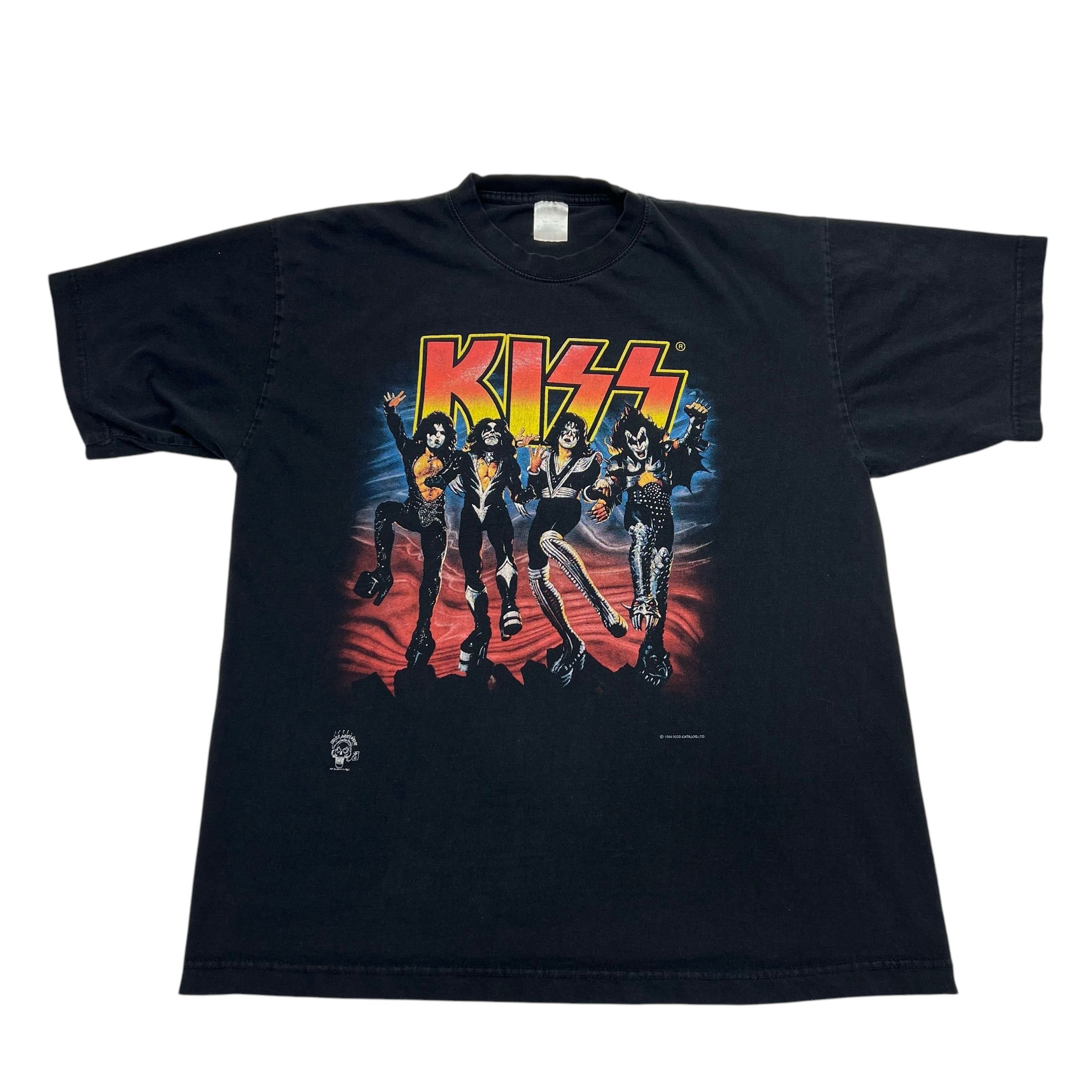 Band Tees × KISS × Vintage Vintage 1996 Kiss Destroyer 20 Years Of Destruction Band Size US L / EU 52-54 / 3 - 5 Thumbnail