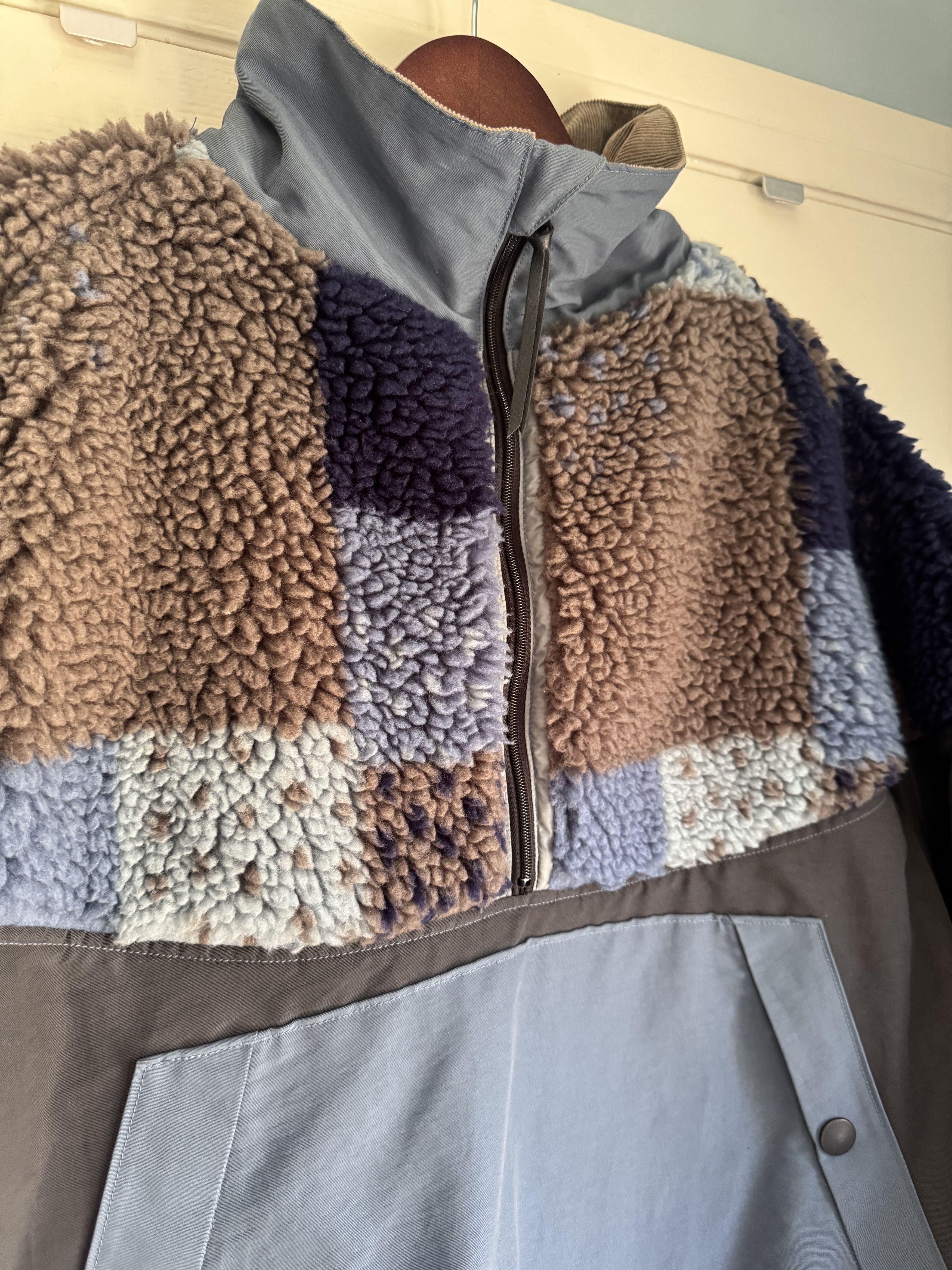 Kapital Kapital Kountry 60/40 Coss Tugihagi Fleece Anorak Size US L / EU 52-54 / 3 - 5 Thumbnail