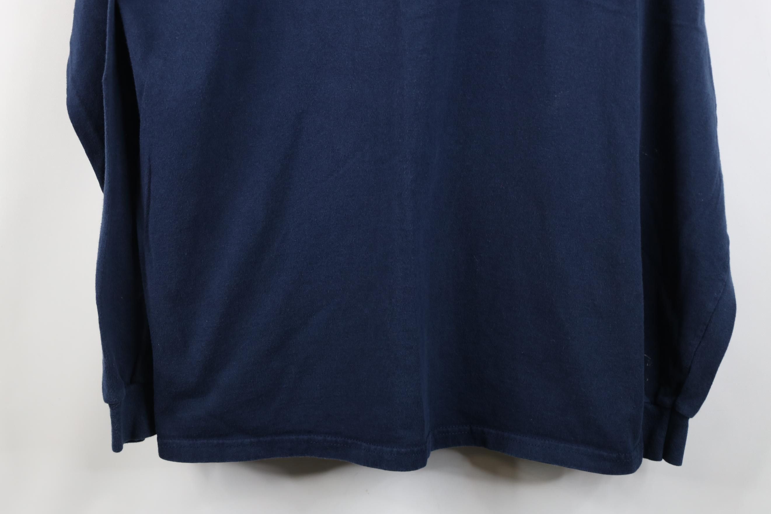 Vintage Vintage Y2K 2005 Toledo Mud Hens Baseball T-Shirt Blue Size US L / EU 52-54 / 3 - 3 Thumbnail