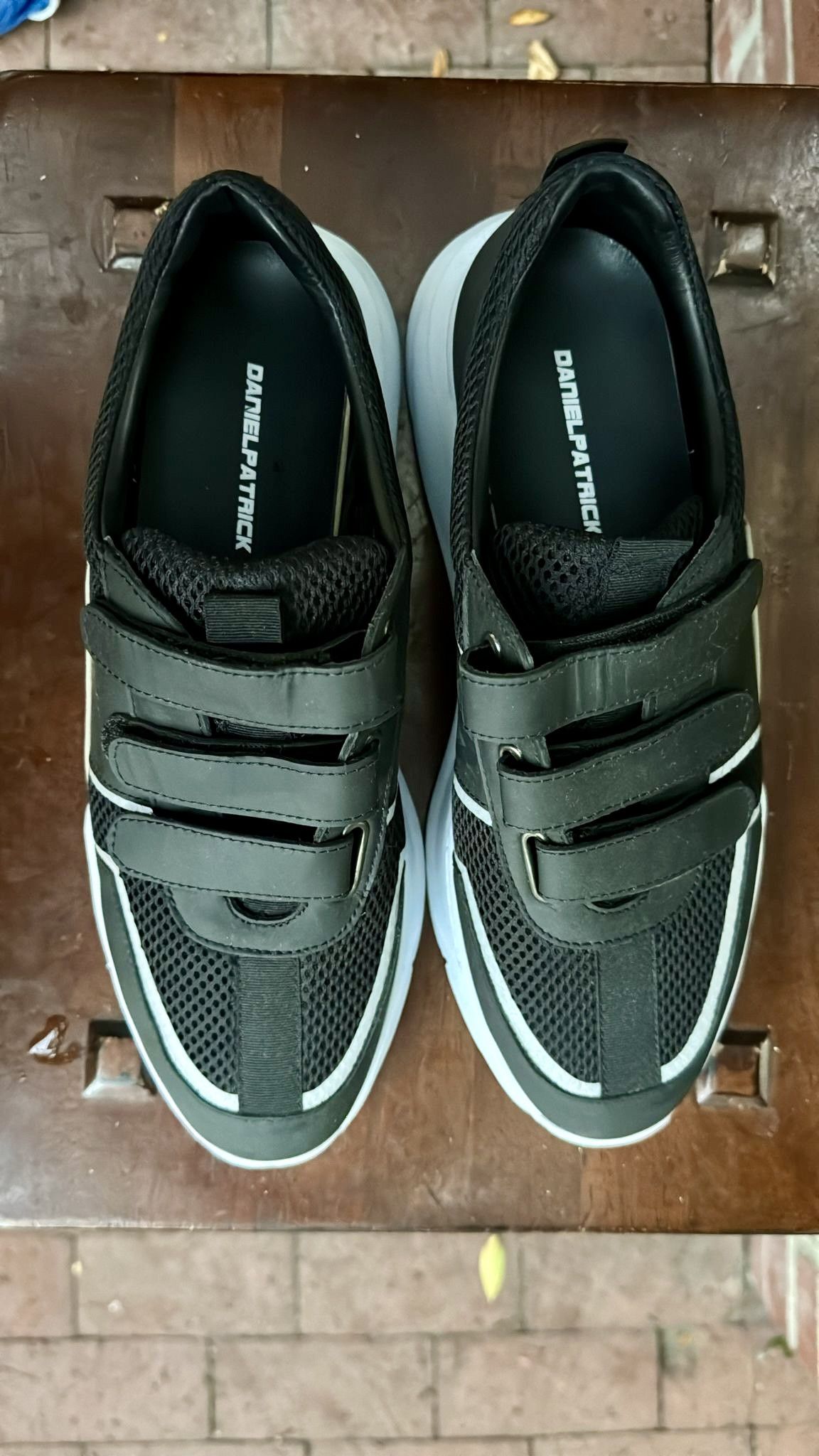 Daniel Patrick Daniel Patrick Black Velcro Shoes Size 43 Made In Portugal Size US 10 / EU 43 - 6 Thumbnail