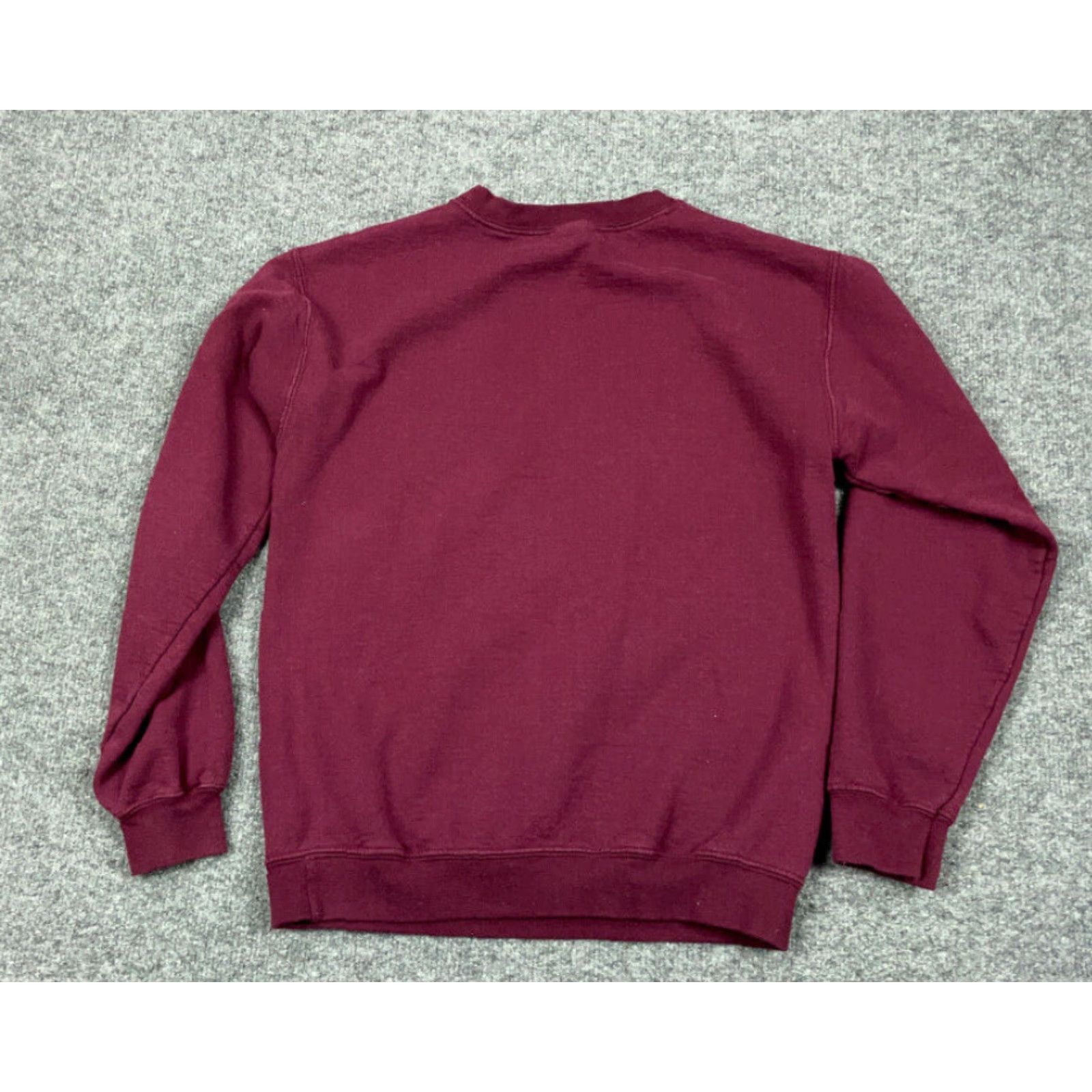 Gildan Retro Palm Springs California Puff Print Sweatshirt Men Small Pullover 50-50 Red Gildan Sweatshirt 90s Retro Hipster Pullover Crew Neck Long Sleeve Size US S / EU 44-46 / 1 - 2 Thumbnail