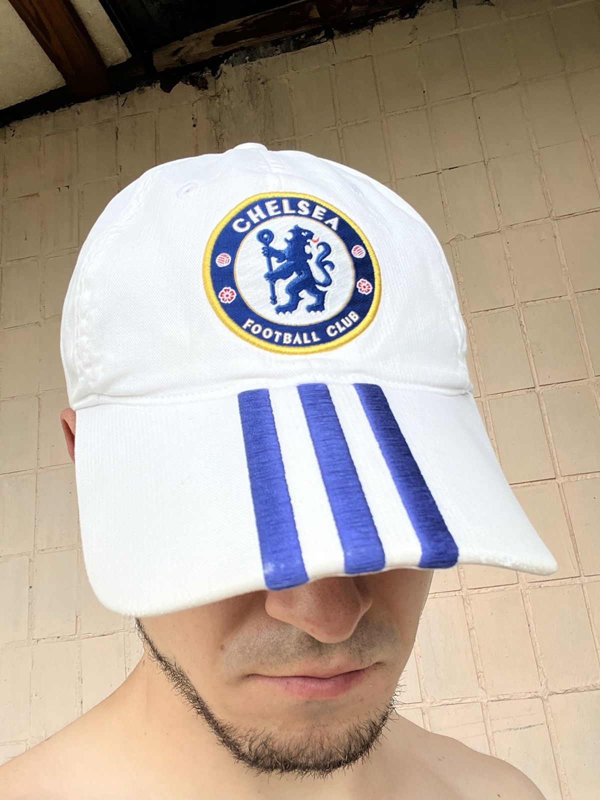 Vintage Vintage Chelsea Adidas Football Cap Size ONE SIZE - 23 Thumbnail