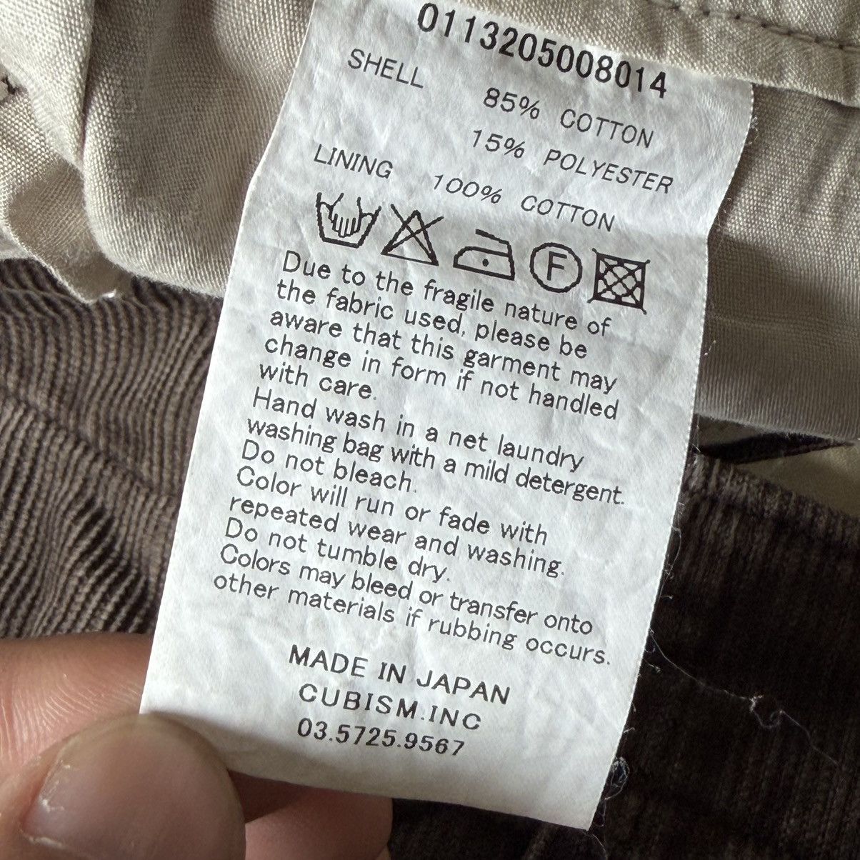 Visvim Visvim - Chino Slub Corduroy Pants Size US 34 / EU 50 - 9 Thumbnail