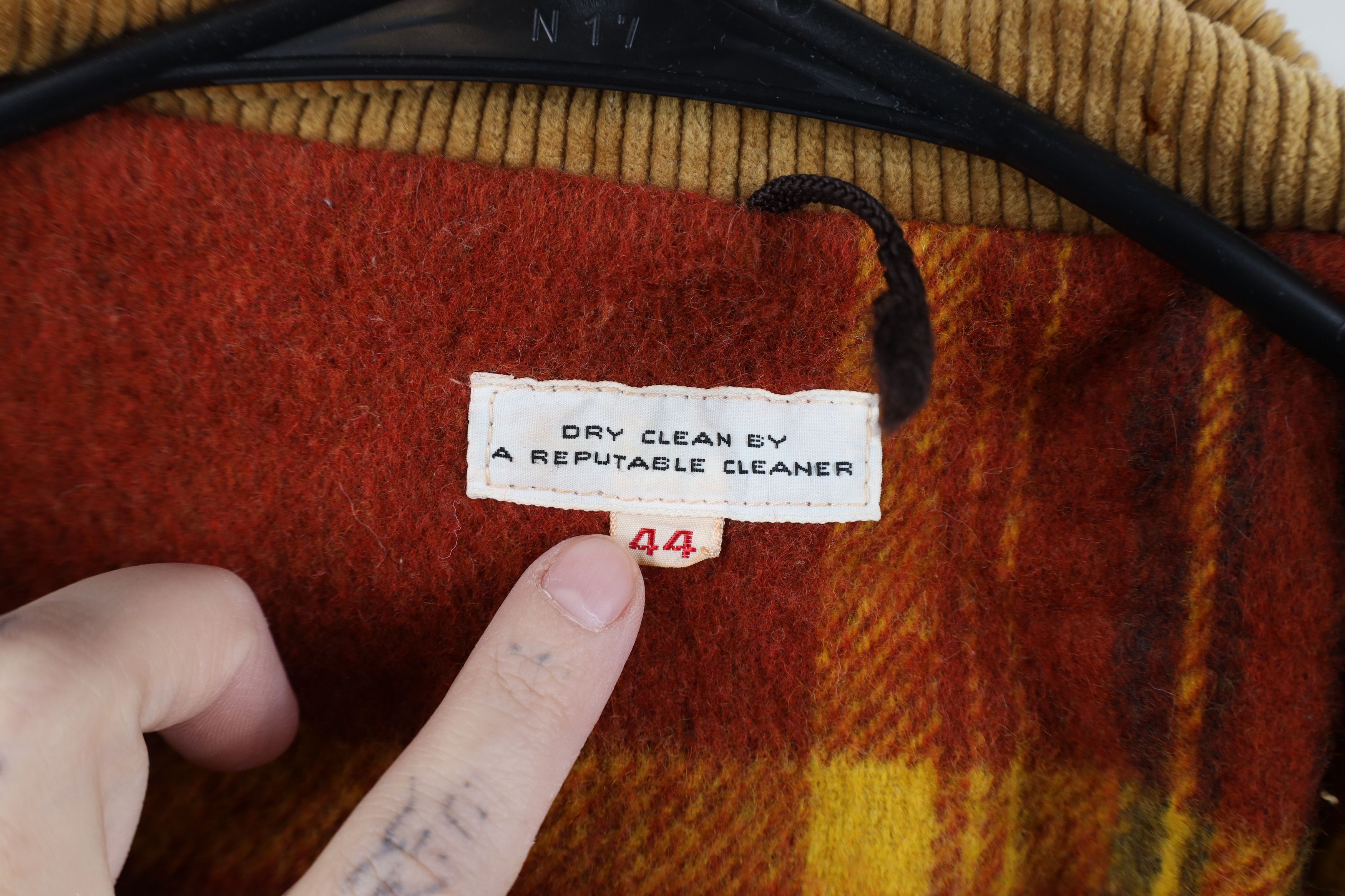 Vintage Vintage 60s Streetwear Corduroy Hunting Jacket Coat USA Size US XXL / EU 58 / 5 - 10 Thumbnail