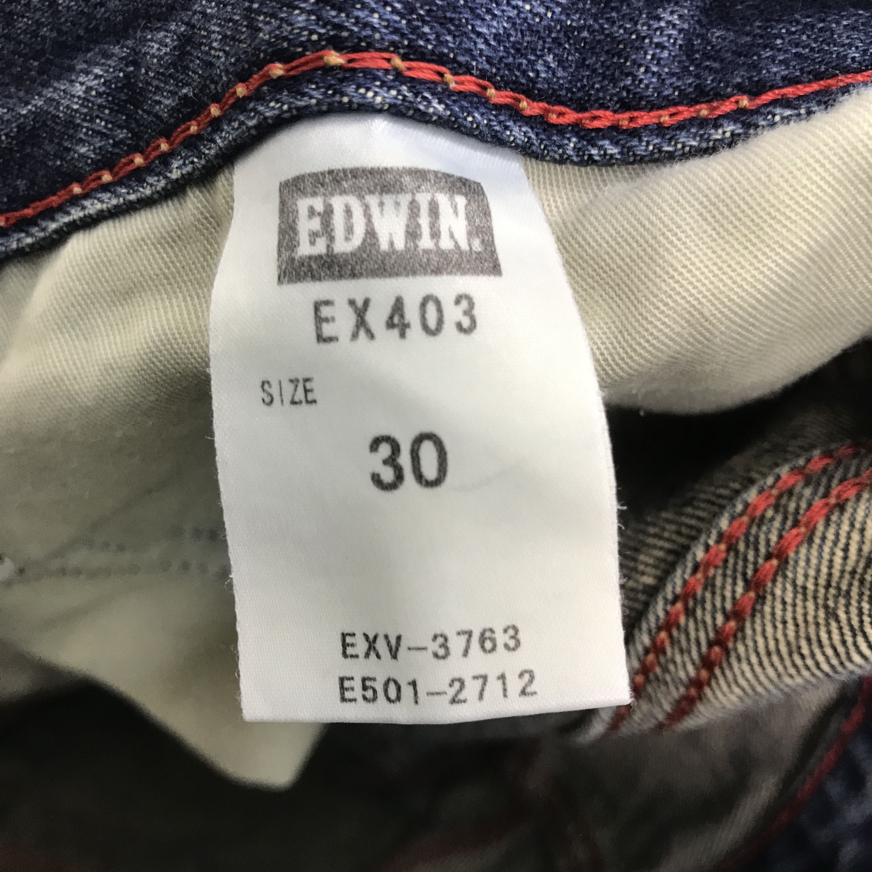 Edwin × Japanese Brand Rare Edwin Japan ifsixwasnine style Faded Denim pants Size US 30 / EU 46 - 12 Thumbnail