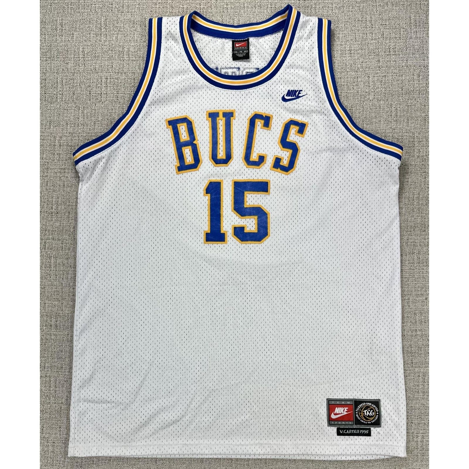 Nike Nike Sz XL Mainland High School Vince Carter Jersey 1995 TAG Size US XL / EU 56 / 4 - 1 Thumbnail