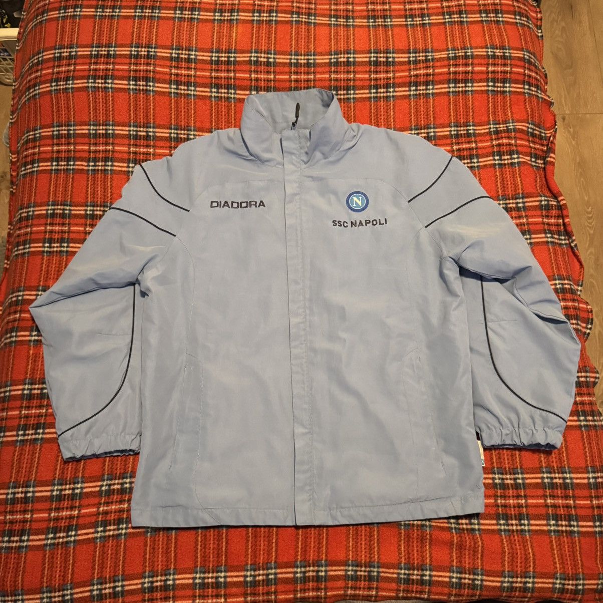 Diadora SSC NAPOLI 🇮🇹🌐 vintage diadora track jacket Size US S / EU 44-46 / 1 - 1 Thumbnail