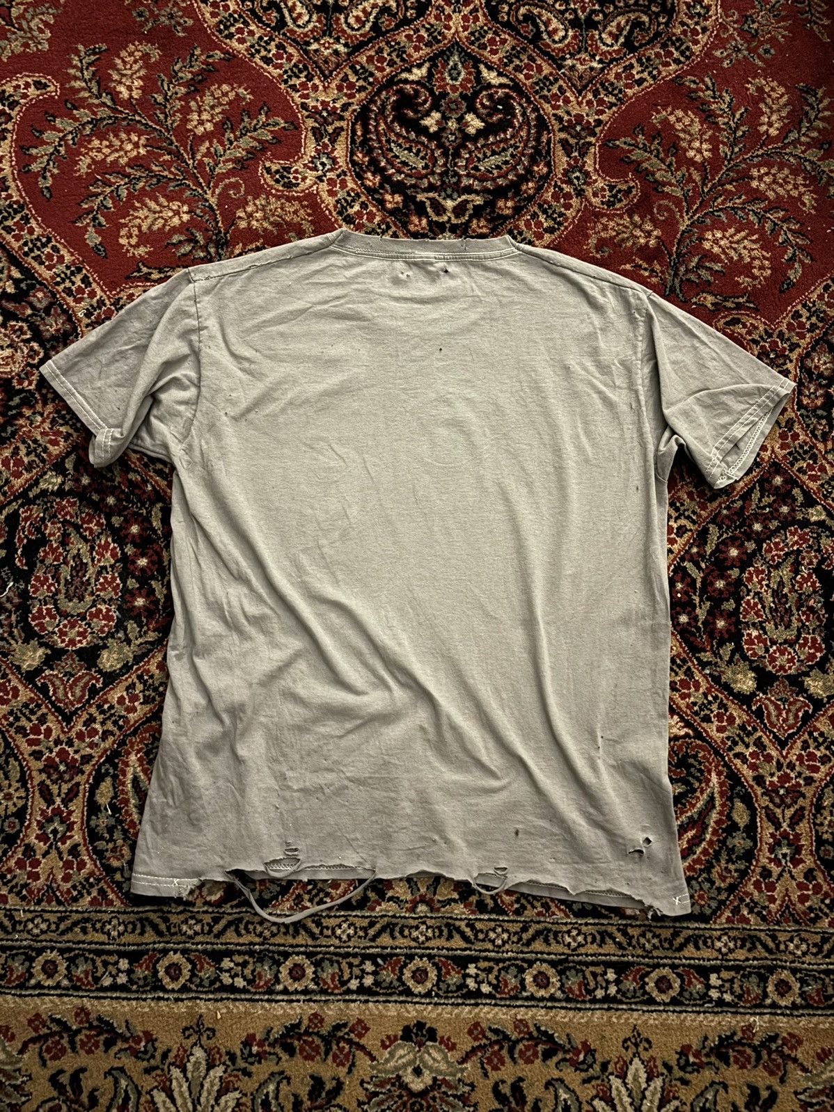 Band Tees × Vintage BLACK FLAG MY RULES TRASHED TEE Size US M / EU 48-50 / 2 - 4 Thumbnail